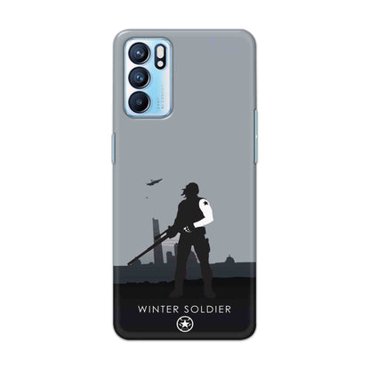 Buy Winter Soldier Hard Back Mobile Phone Case Cover For OPPO RENO 6 Online