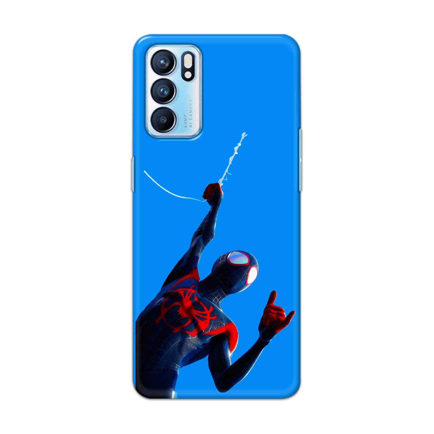 Buy Miles Morales Spiderman Hard Back Mobile Phone Case Cover For OPPO RENO 6 Online