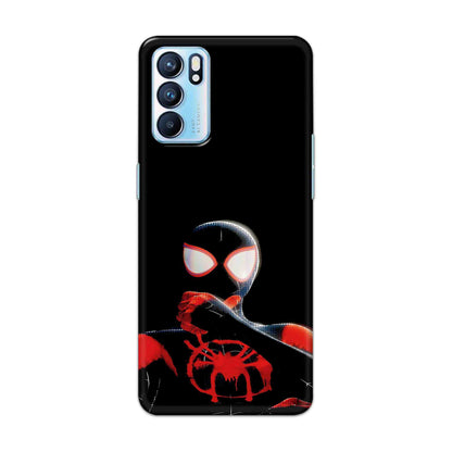 Buy Black Spiderman Hard Back Mobile Phone Case Cover For OPPO RENO 6 Online