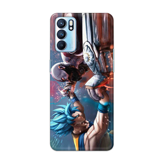 Buy Goku Vs Kratos Hard Back Mobile Phone Case Cover For OPPO RENO 6 Online