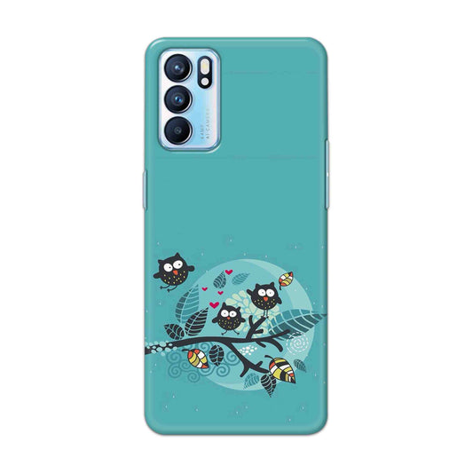 Buy Owl Hard Back Mobile Phone Case Cover For OPPO RENO 6 Online