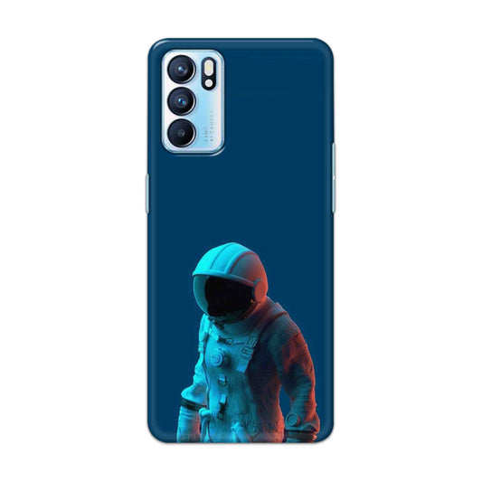 Buy Blue Astronaut Hard Back Mobile Phone Case Cover For OPPO RENO 6 Online