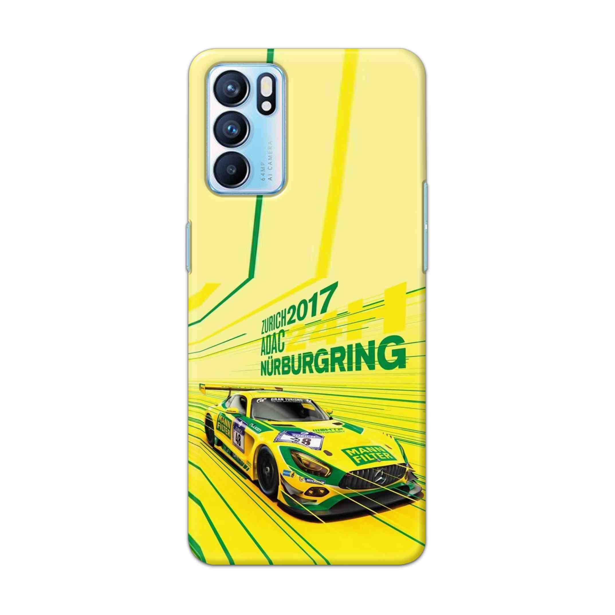 Buy Drift Racing Hard Back Mobile Phone Case Cover For OPPO RENO 6 Online