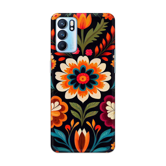 Buy Flower Hard Back Mobile Phone Case Cover For OPPO RENO 6 Online