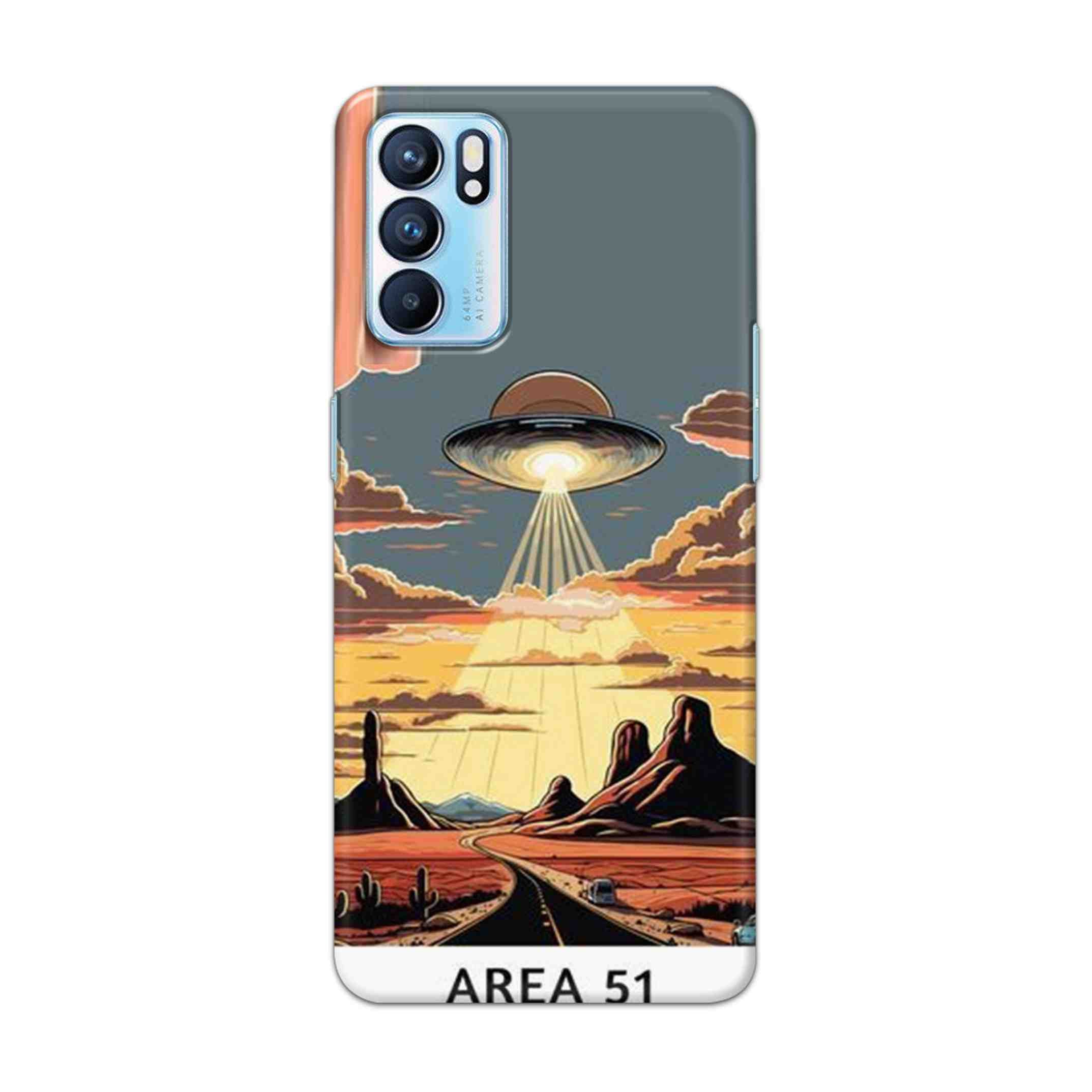 Buy Area 51 Hard Back Mobile Phone Case Cover For OPPO RENO 6 Online