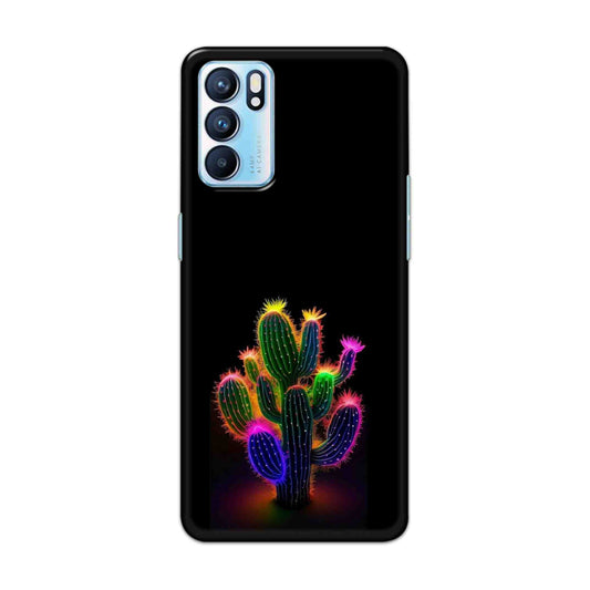 Buy Neon Flower Hard Back Mobile Phone Case Cover For OPPO RENO 6 Online