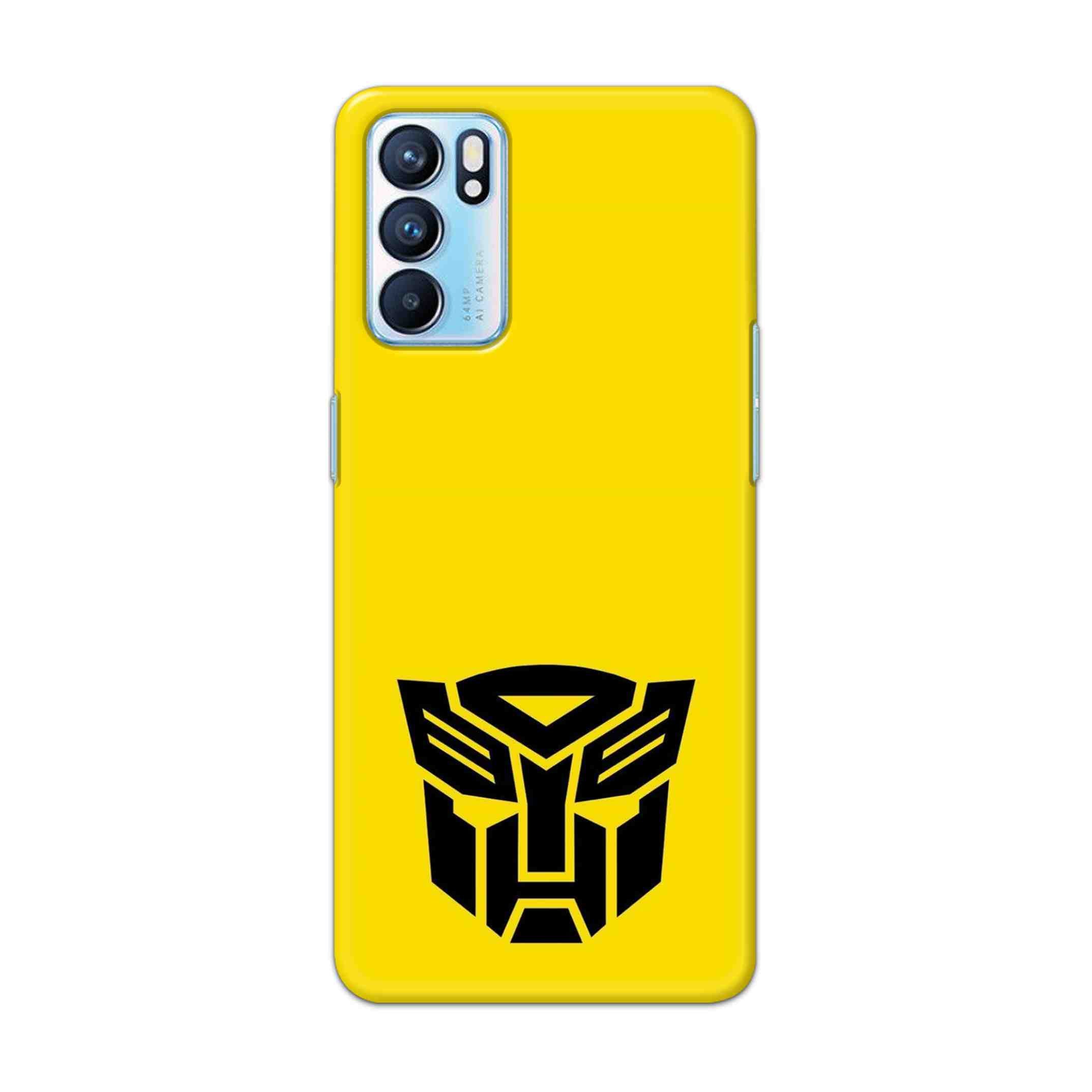 Buy Transformer Logo Hard Back Mobile Phone Case Cover For OPPO RENO 6 Online