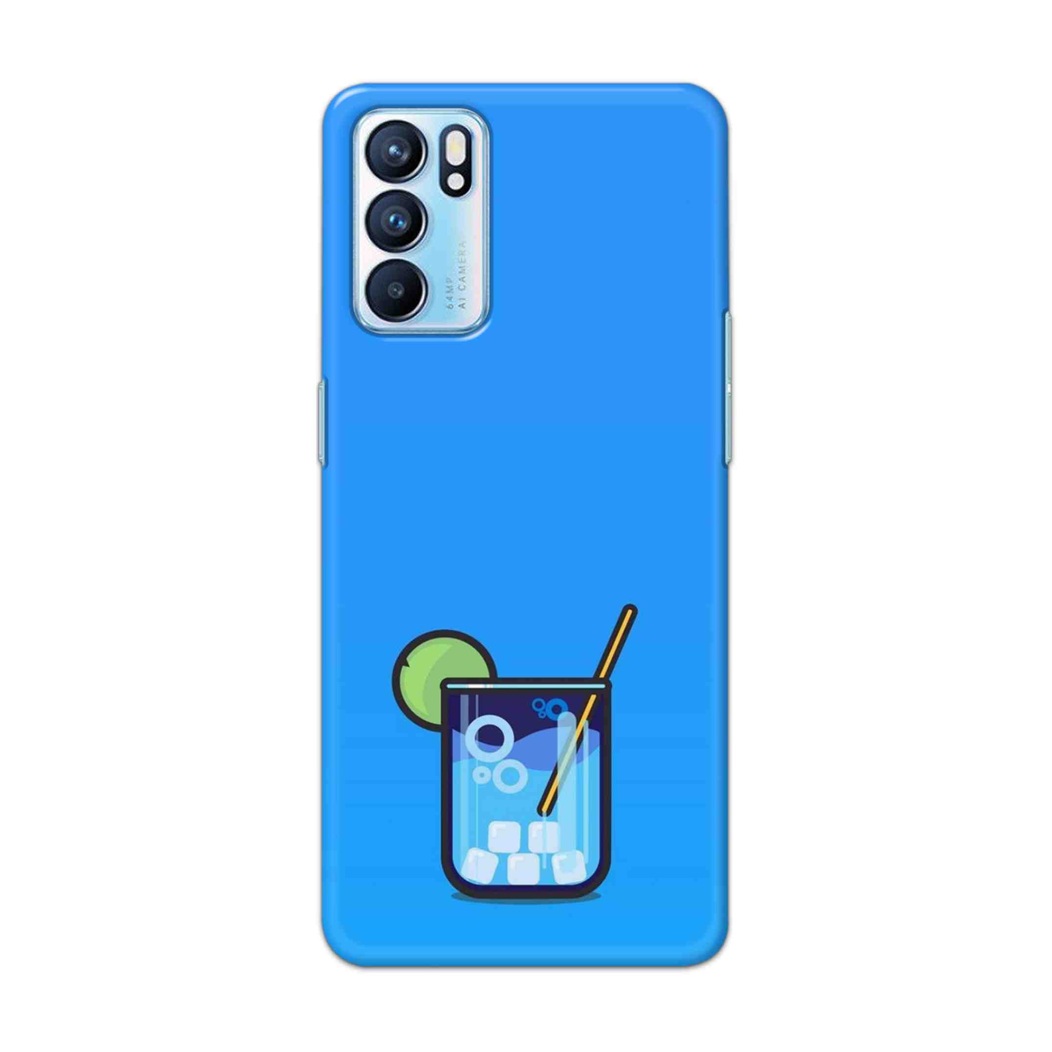 Buy Cup Ice Cube Hard Back Mobile Phone Case Cover For OPPO RENO 6 5G Online