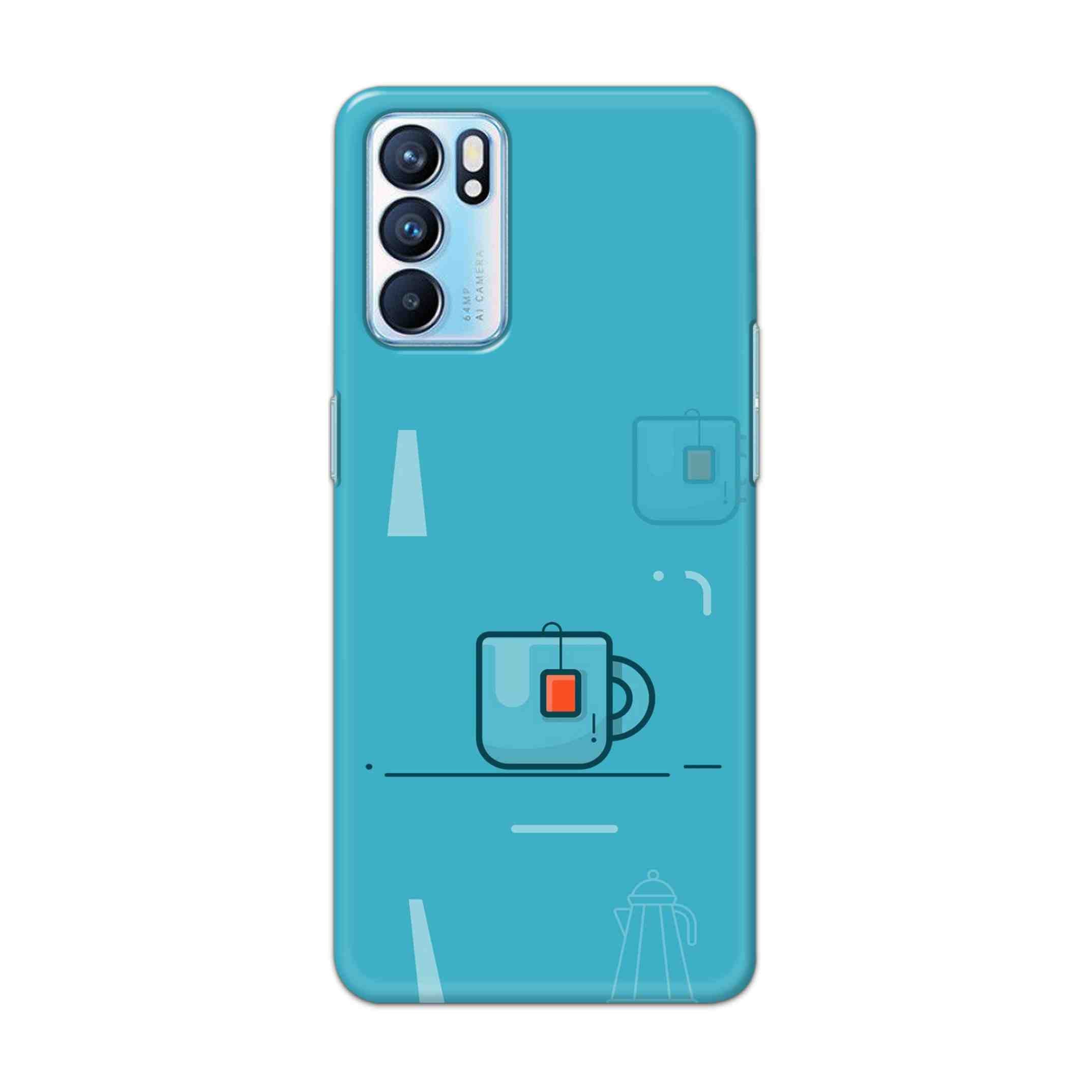 Buy Green Tea Hard Back Mobile Phone Case Cover For OPPO RENO 6 5G Online