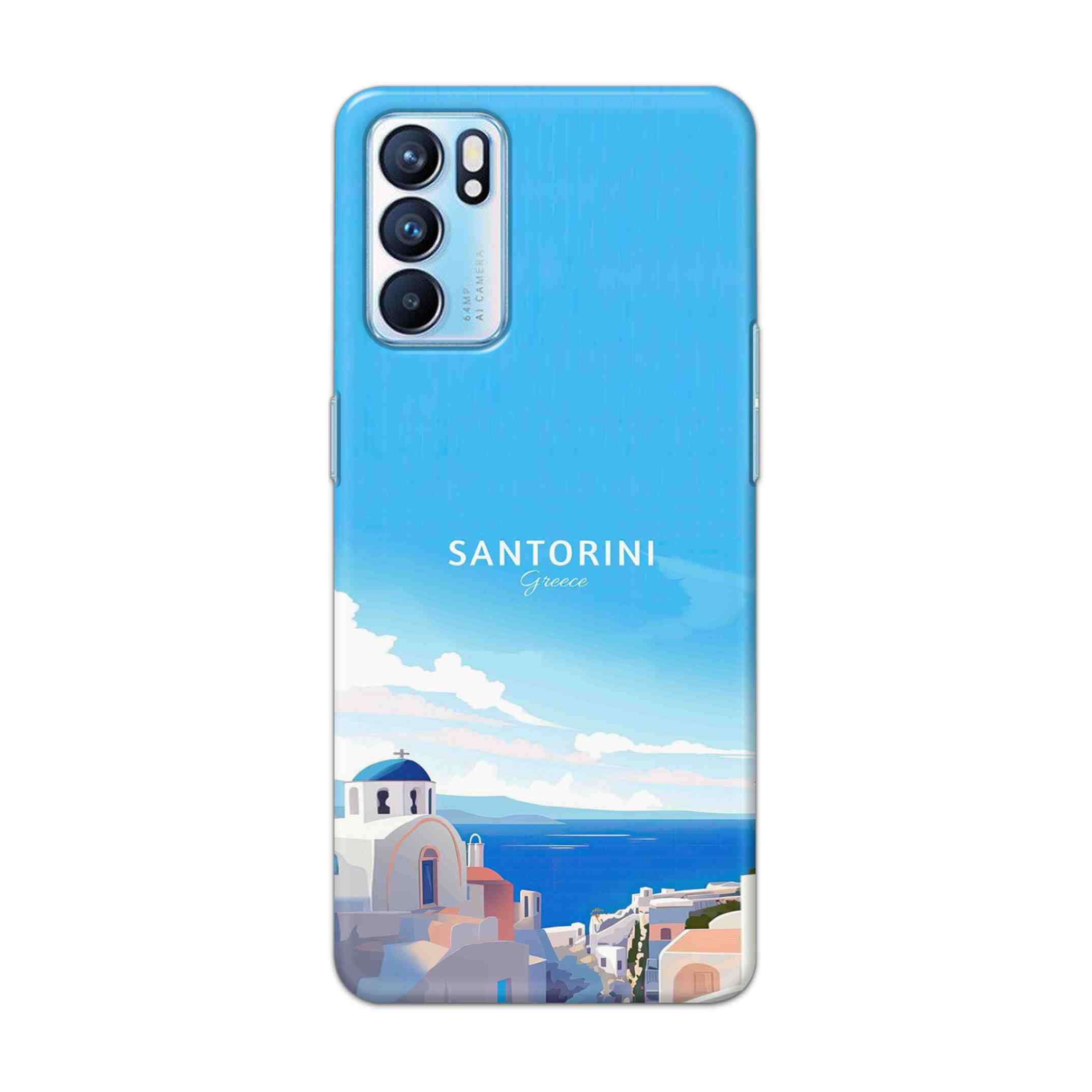 Buy Santorini Hard Back Mobile Phone Case Cover For OPPO RENO 6 5G Online