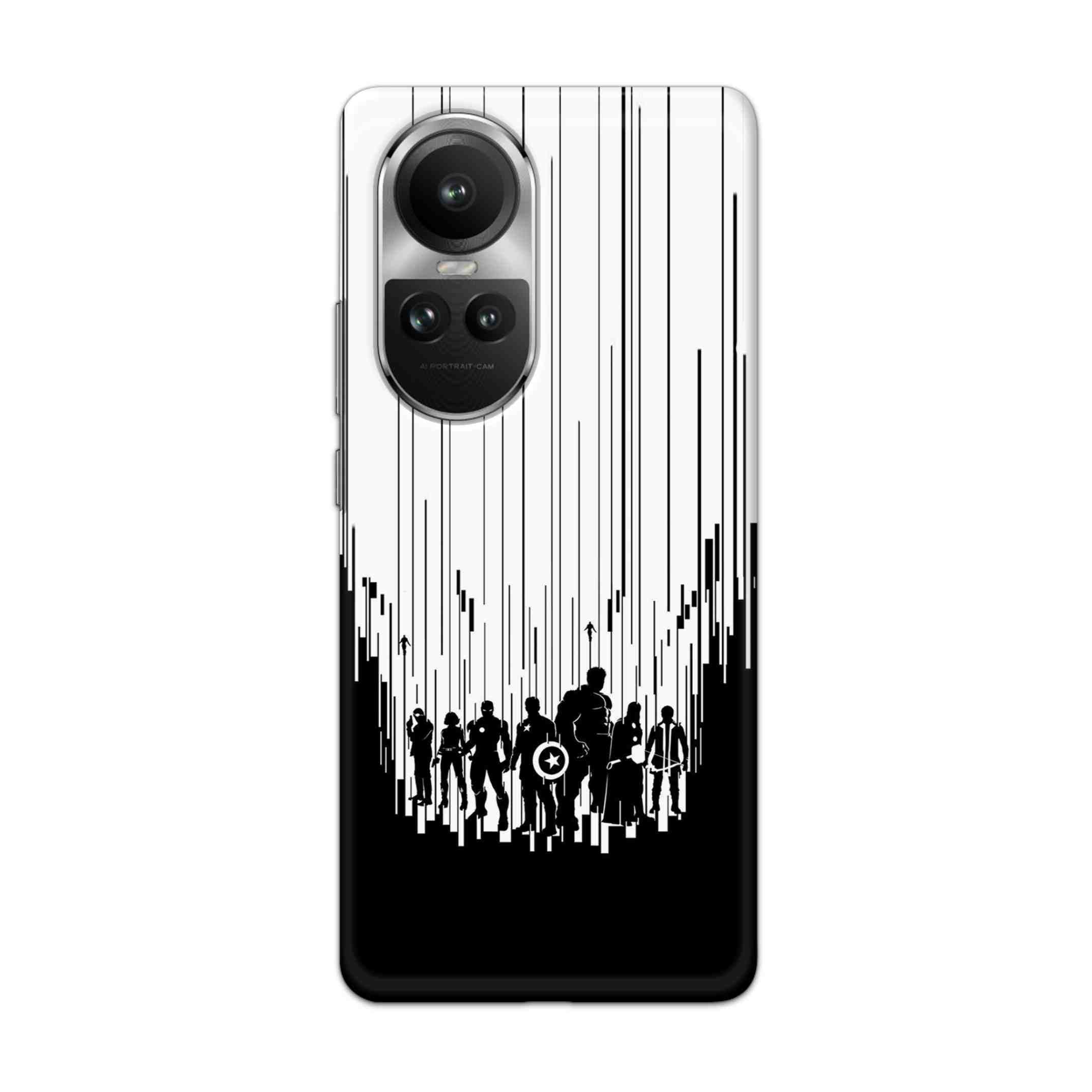 Buy Black And White Avanegers Hard Back Mobile Phone Case/Cover For Oppo Reno 10 5G Online
