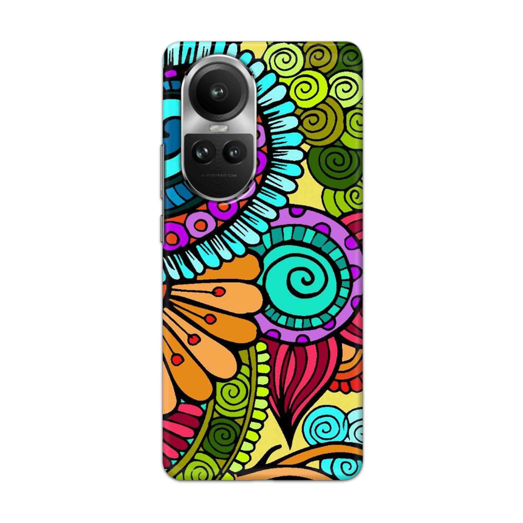 Buy Green Flower Hard Back Mobile Phone Case/Cover For Oppo Reno 10 5G Online