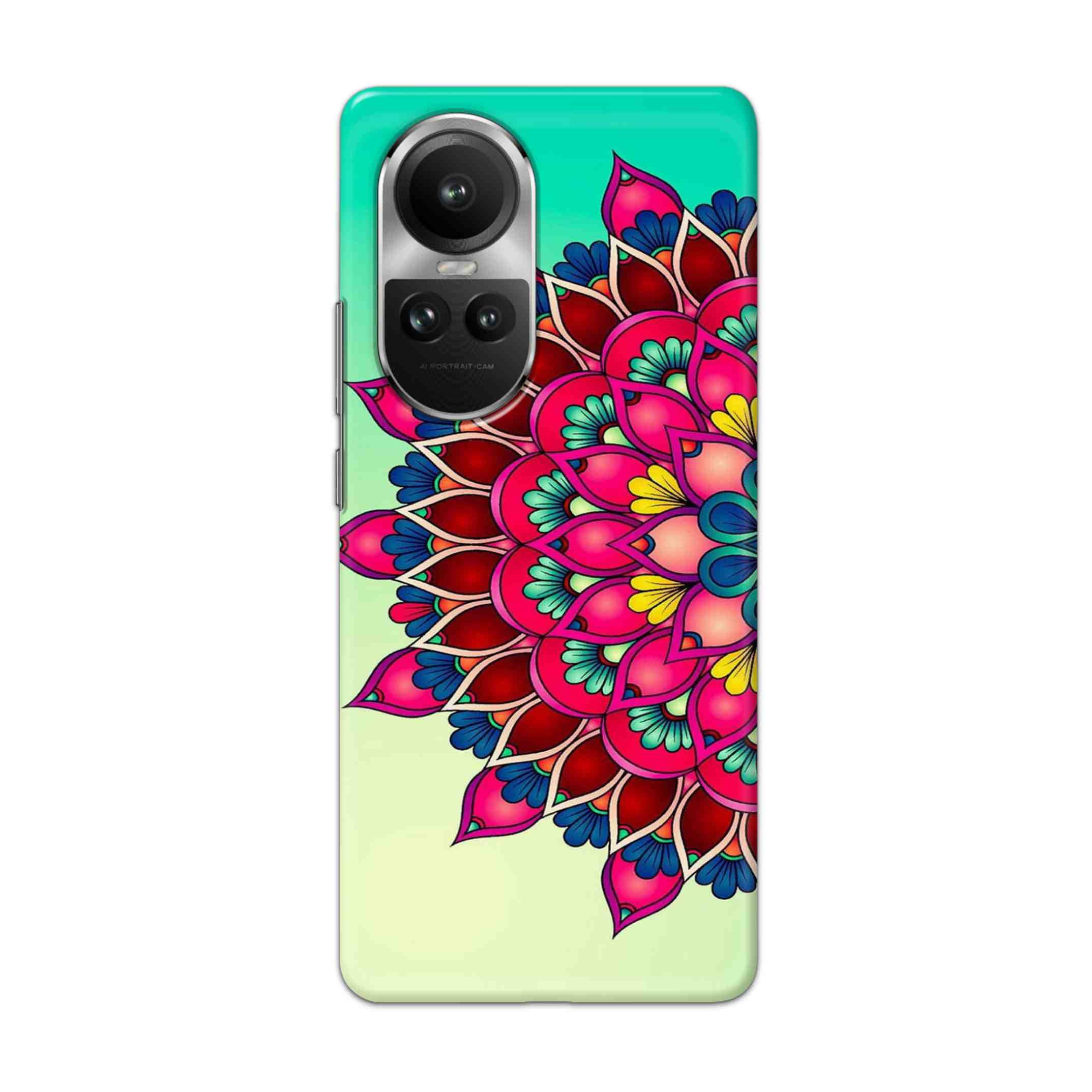 Buy Flower Mandala Hard Back Mobile Phone Case/Cover For Oppo Reno 10 5G Online
