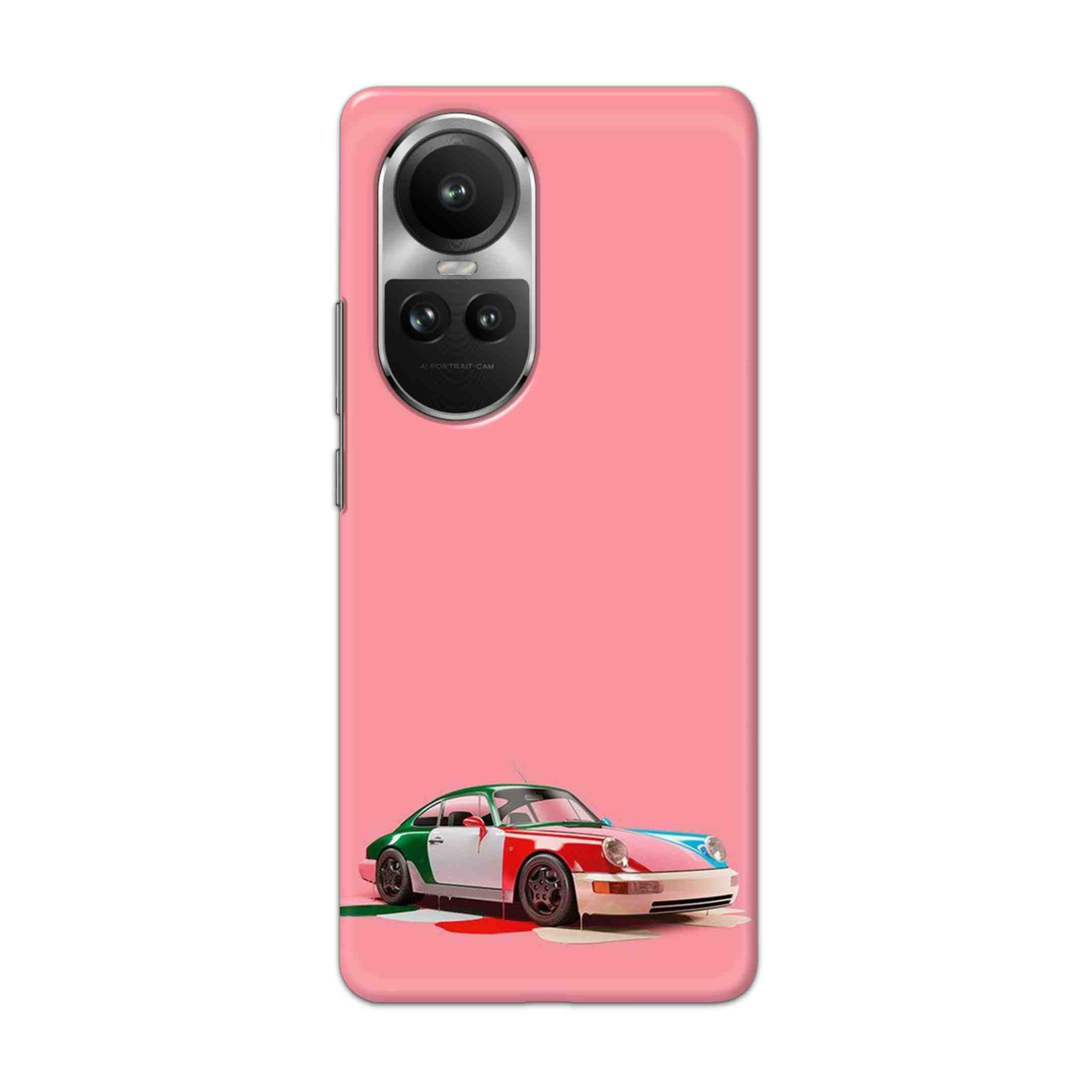 Buy Pink Porche Hard Back Mobile Phone Case/Cover For Oppo Reno 10 5G Online