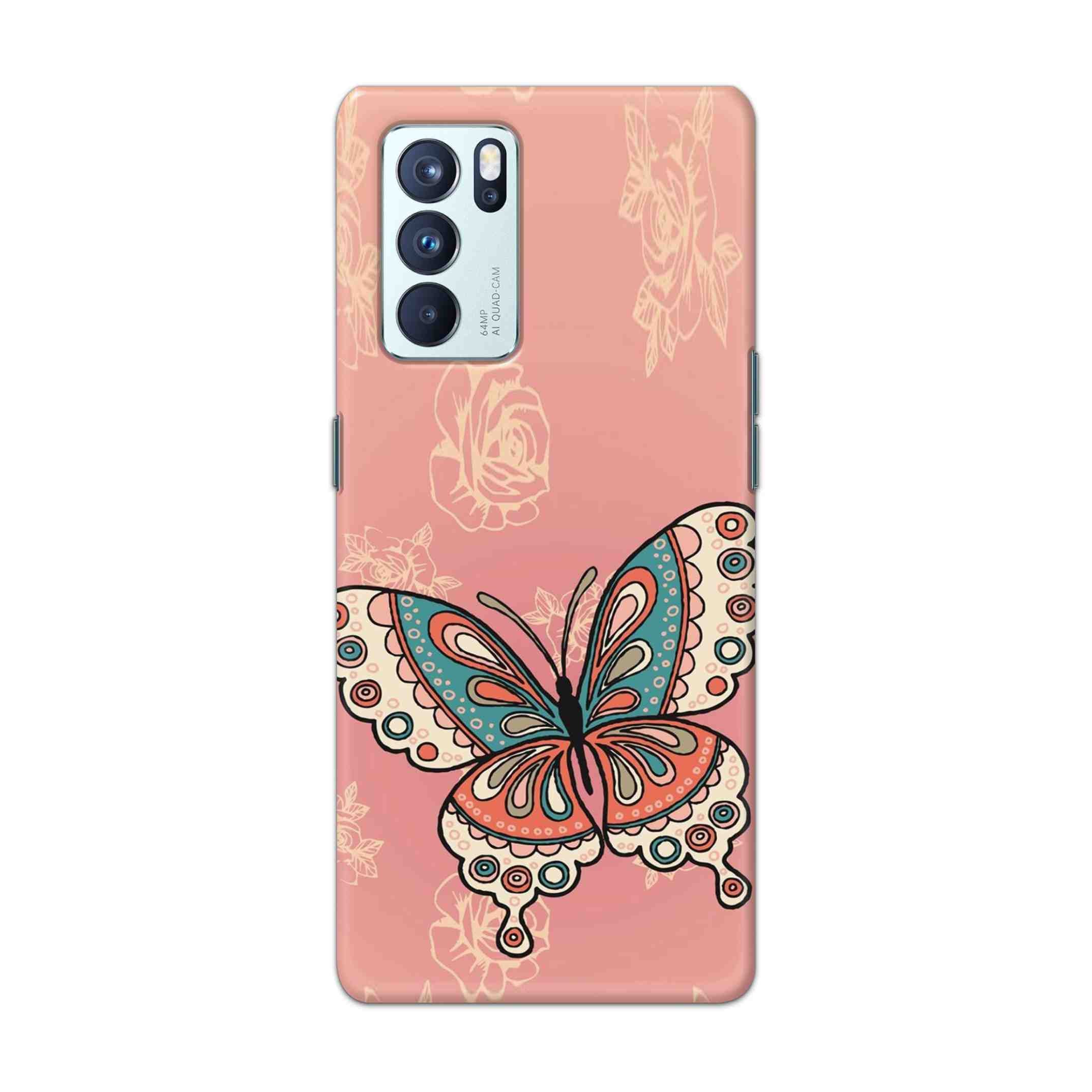 Buy Butterfly Hard Back Mobile Phone Case Cover For OPPO Reno 6 Pro 5G Online