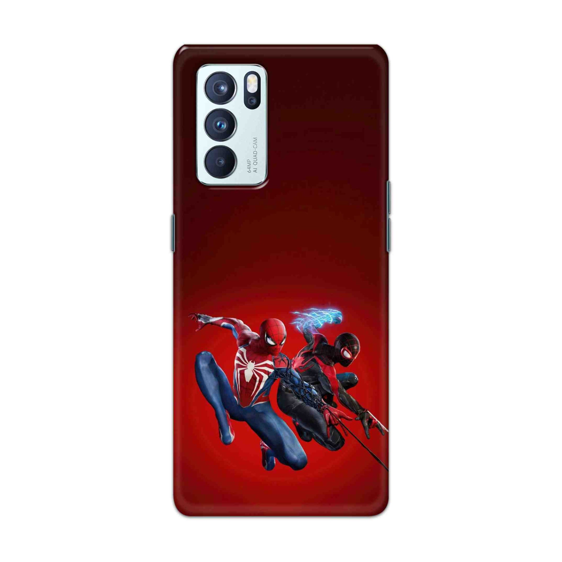 Buy Spiderman And Miles Morales Hard Back Mobile Phone Case Cover For OPPO Reno 6 Pro 5G Online