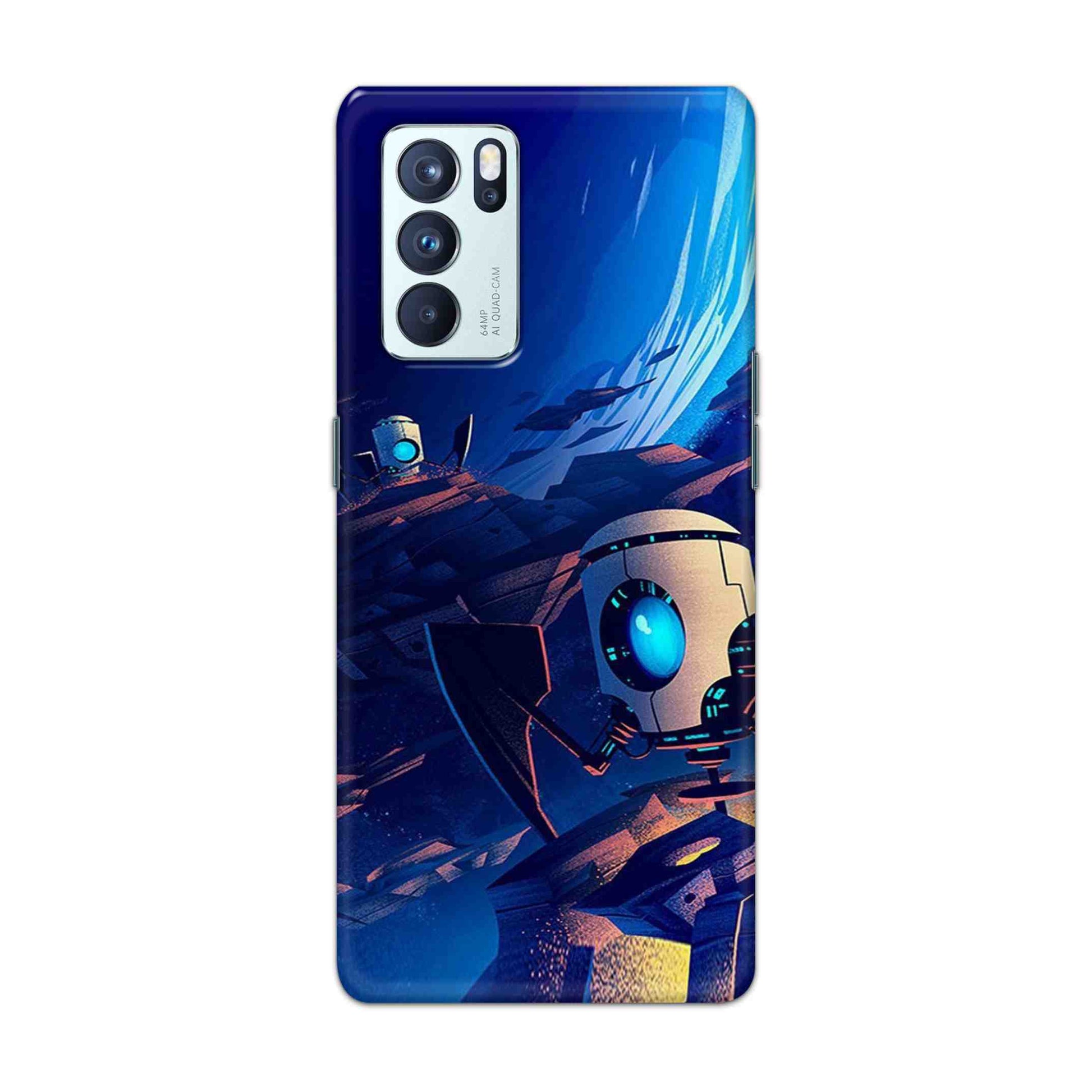 Buy Spaceship Robot Hard Back Mobile Phone Case Cover For OPPO Reno 6 Pro 5G Online