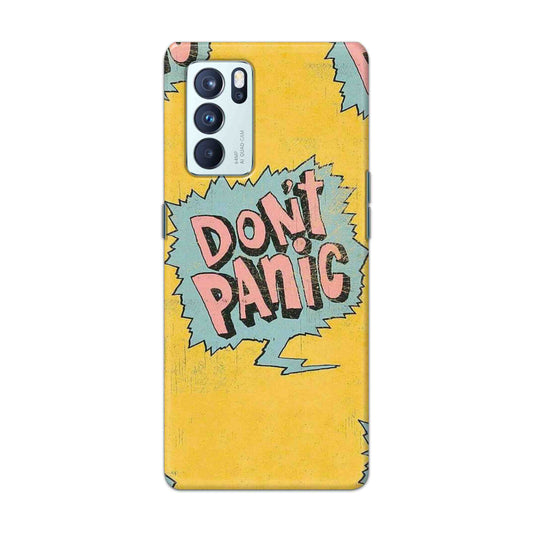 Buy Do Not Panic Hard Back Mobile Phone Case Cover For OPPO Reno 6 Pro 5G Online