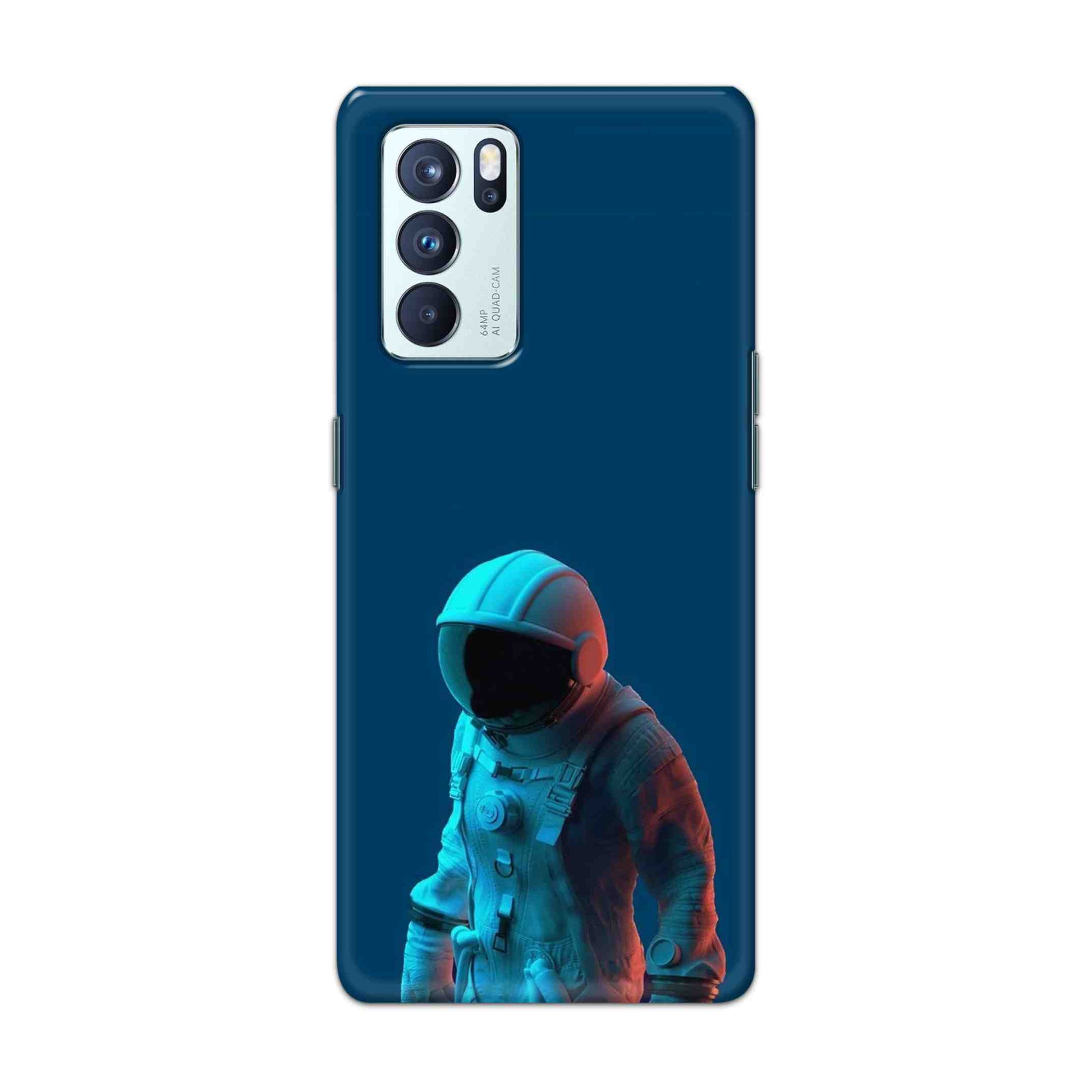 Buy Blue Astronaut Hard Back Mobile Phone Case Cover For OPPO Reno 6 Pro 5G Online