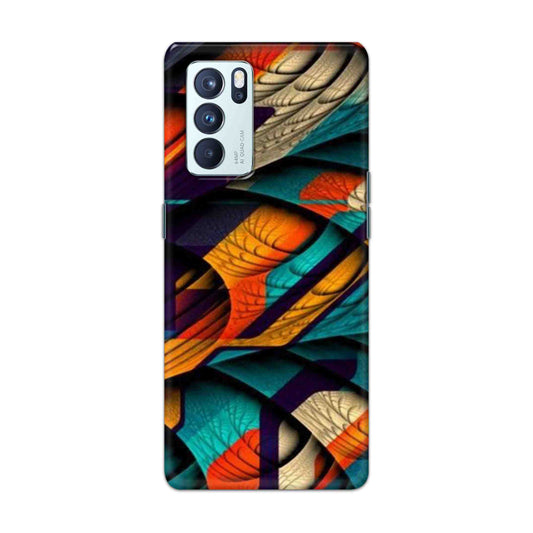 Buy Colour Abstract Hard Back Mobile Phone Case Cover For OPPO Reno 6 Pro 5G Online