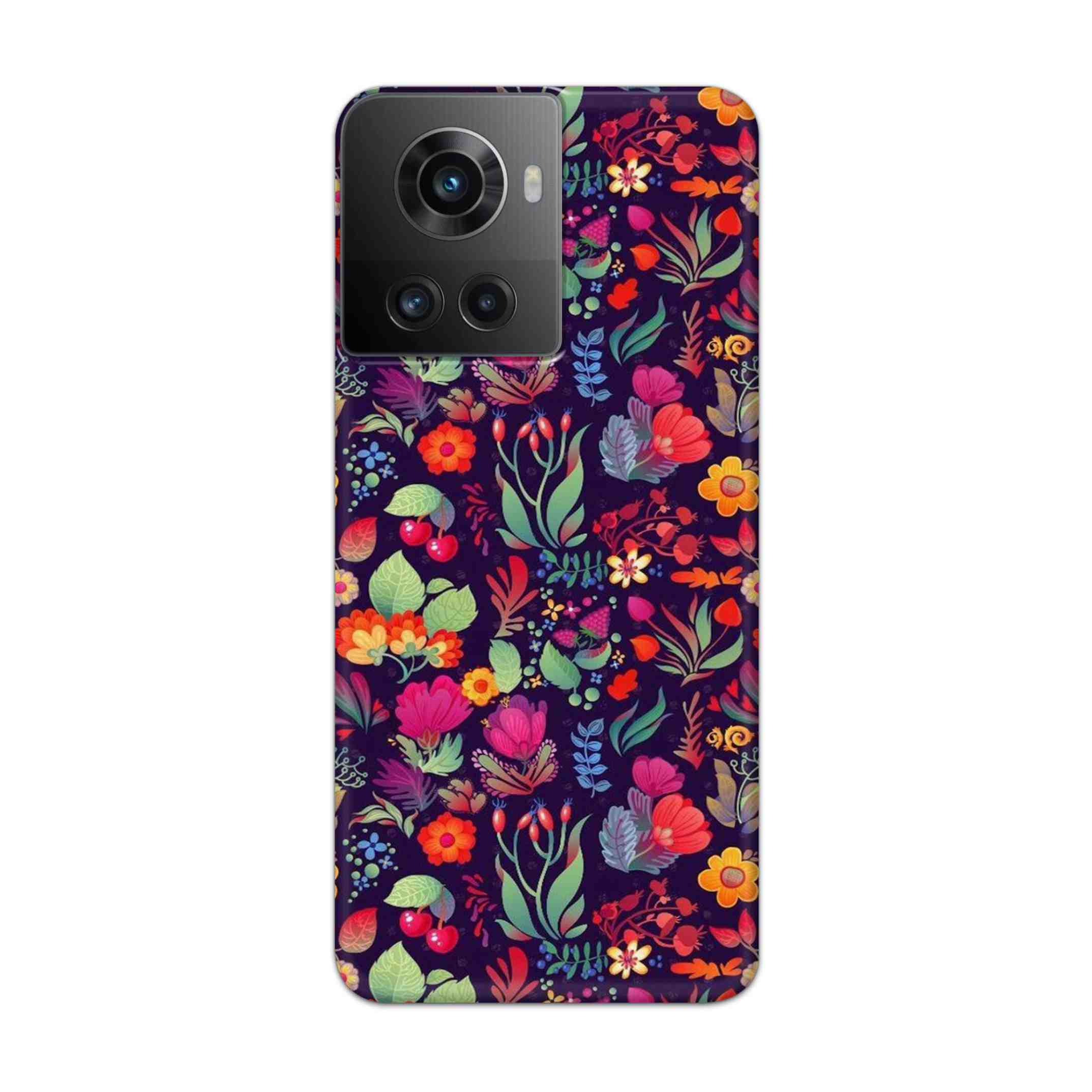 Buy Fruits Flower Hard Back Mobile Phone Case Cover For Oneplus 10R Online