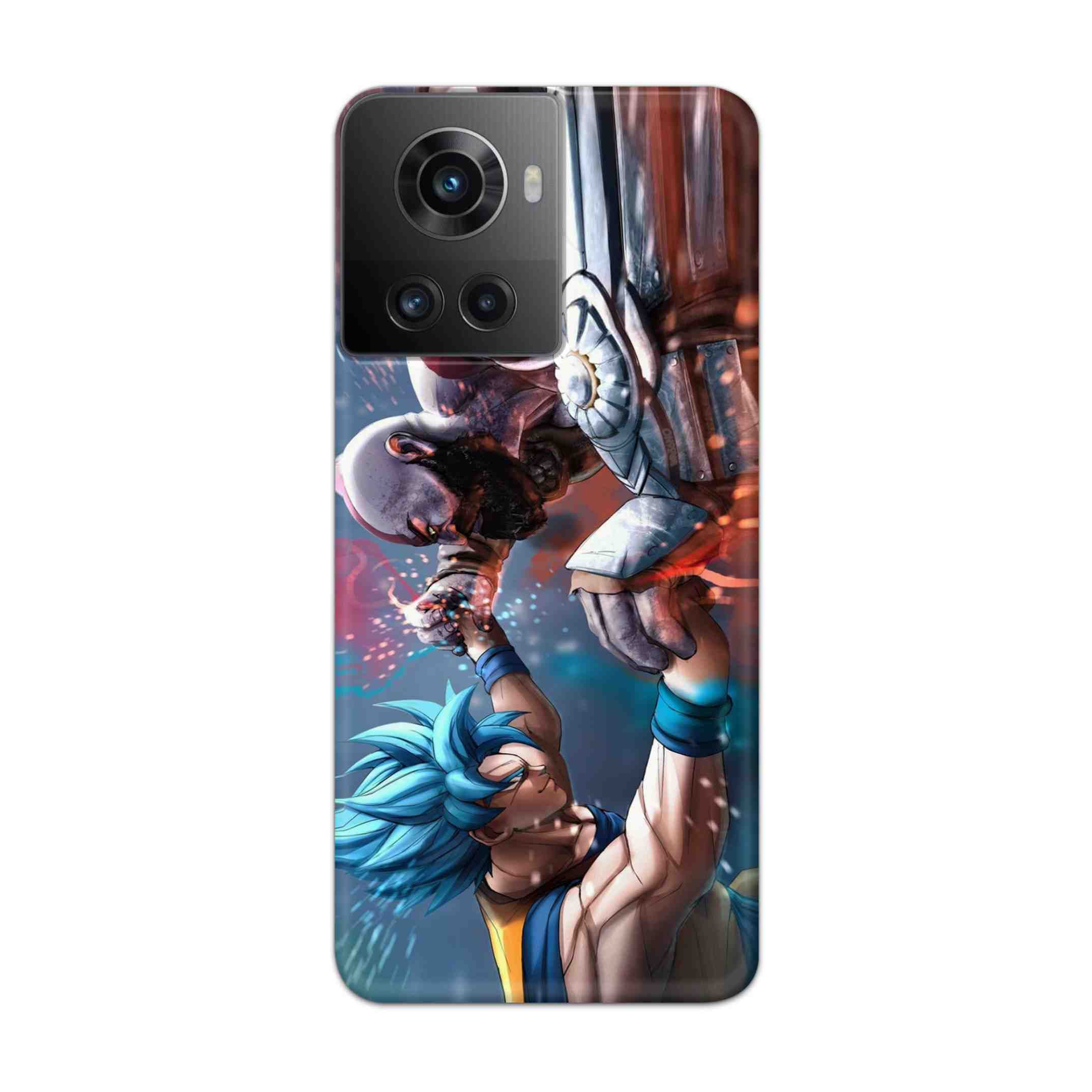 Buy Goku Vs Kratos Hard Back Mobile Phone Case Cover For Oneplus 10R Online