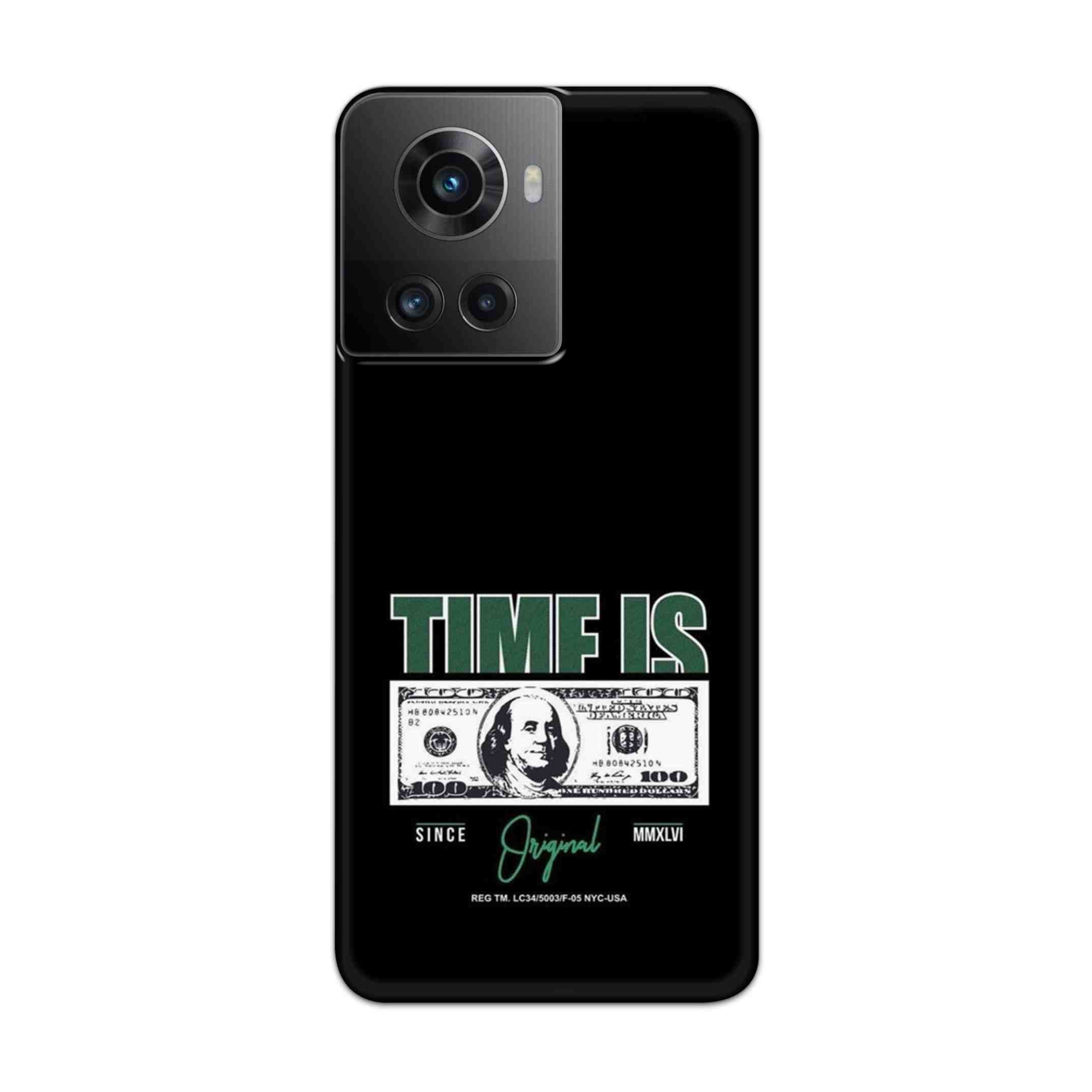 Buy Time Is Money Hard Back Mobile Phone Case Cover For Oneplus 10R Online