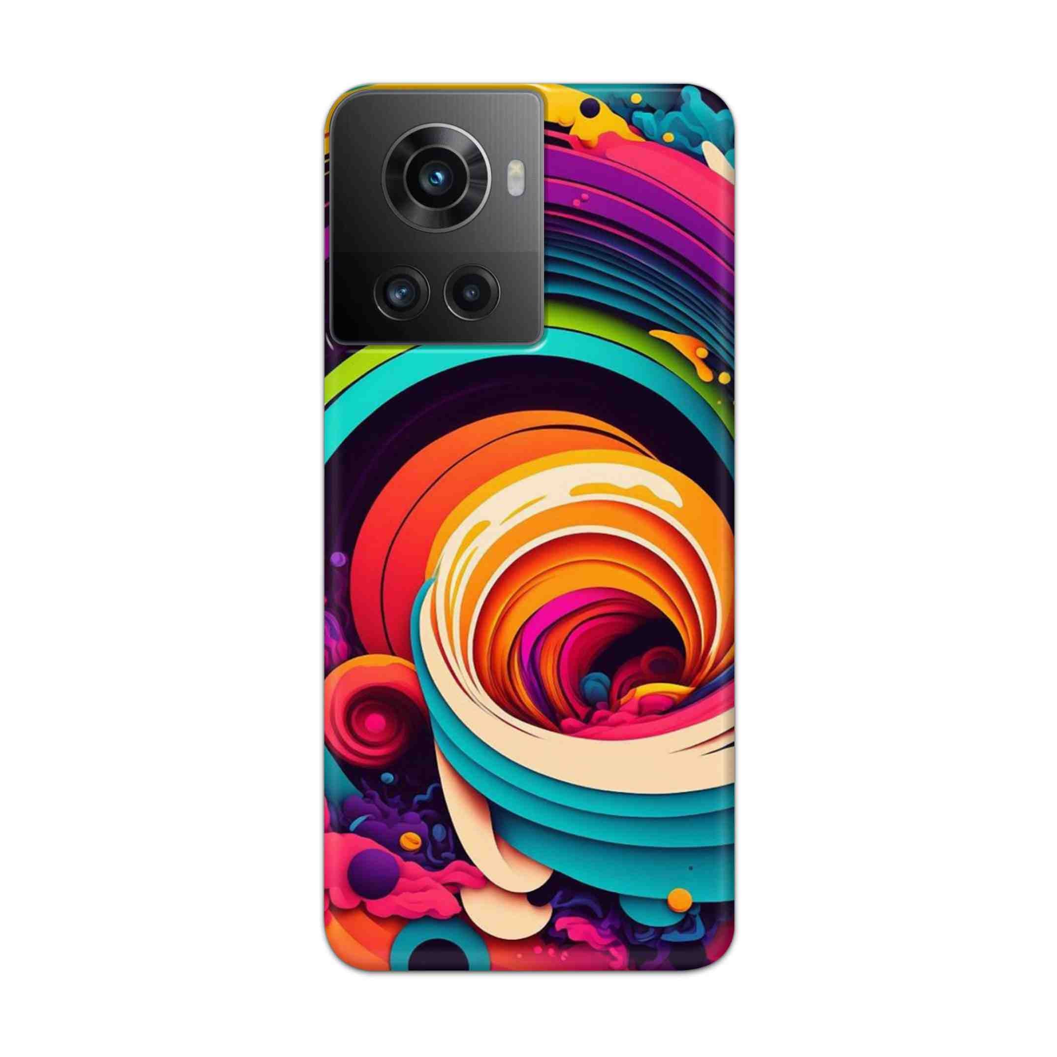 Buy Colour Circle Hard Back Mobile Phone Case Cover For Oneplus 10R Online