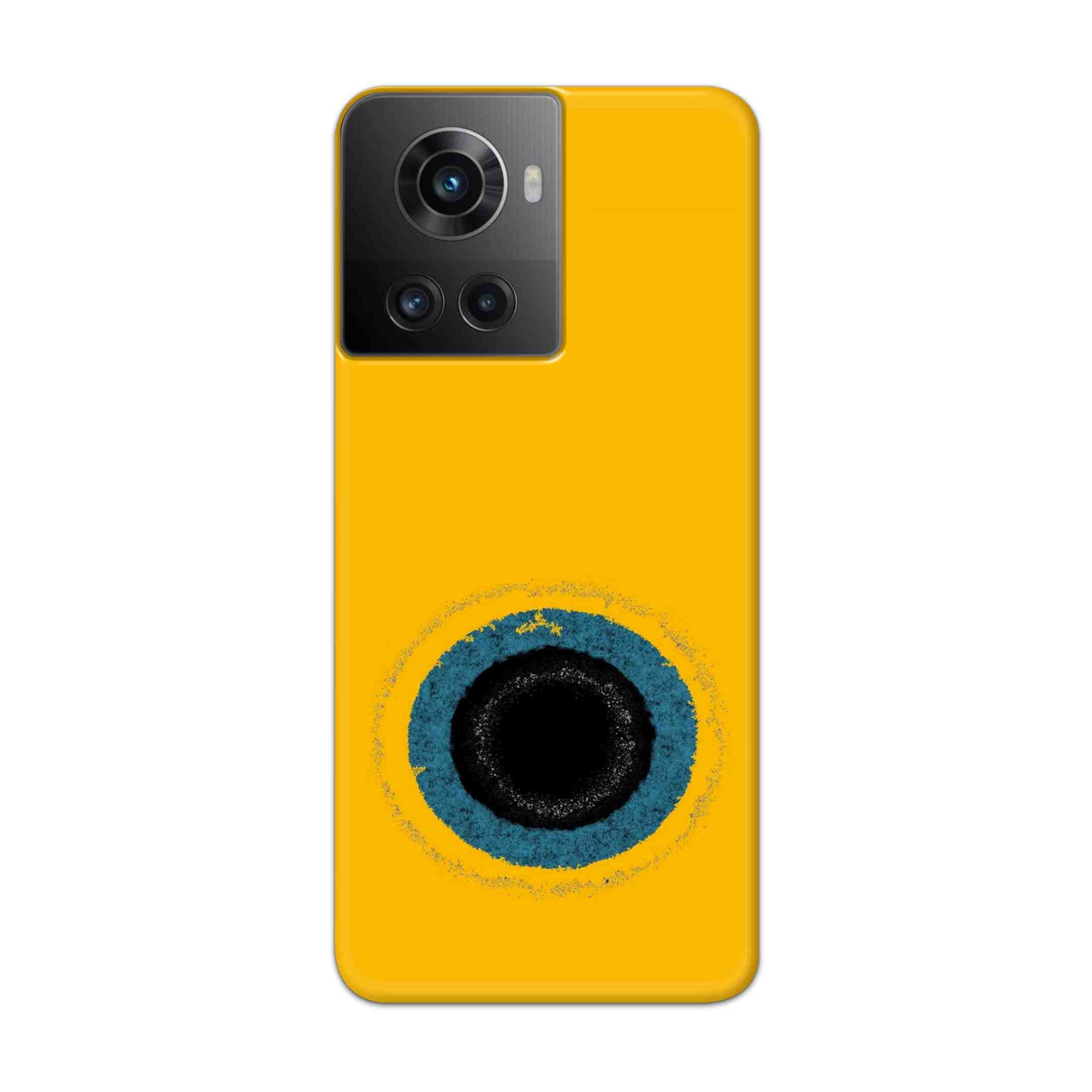 Buy Dark Hole With Yellow Background Hard Back Mobile Phone Case Cover For Oneplus 10R Online