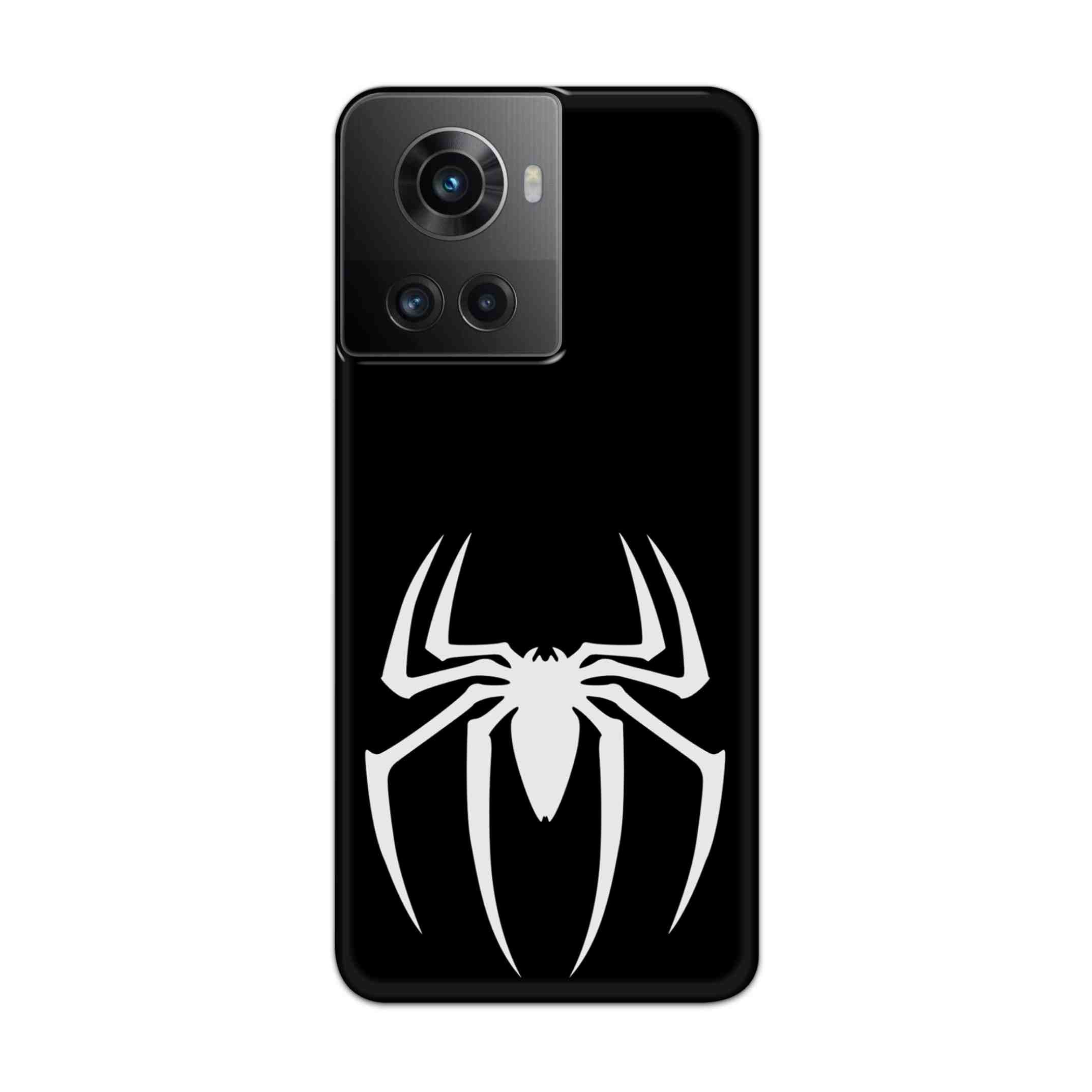 Buy Black Spiderman Logo Hard Back Mobile Phone Case Cover For Oneplus 10R Online
