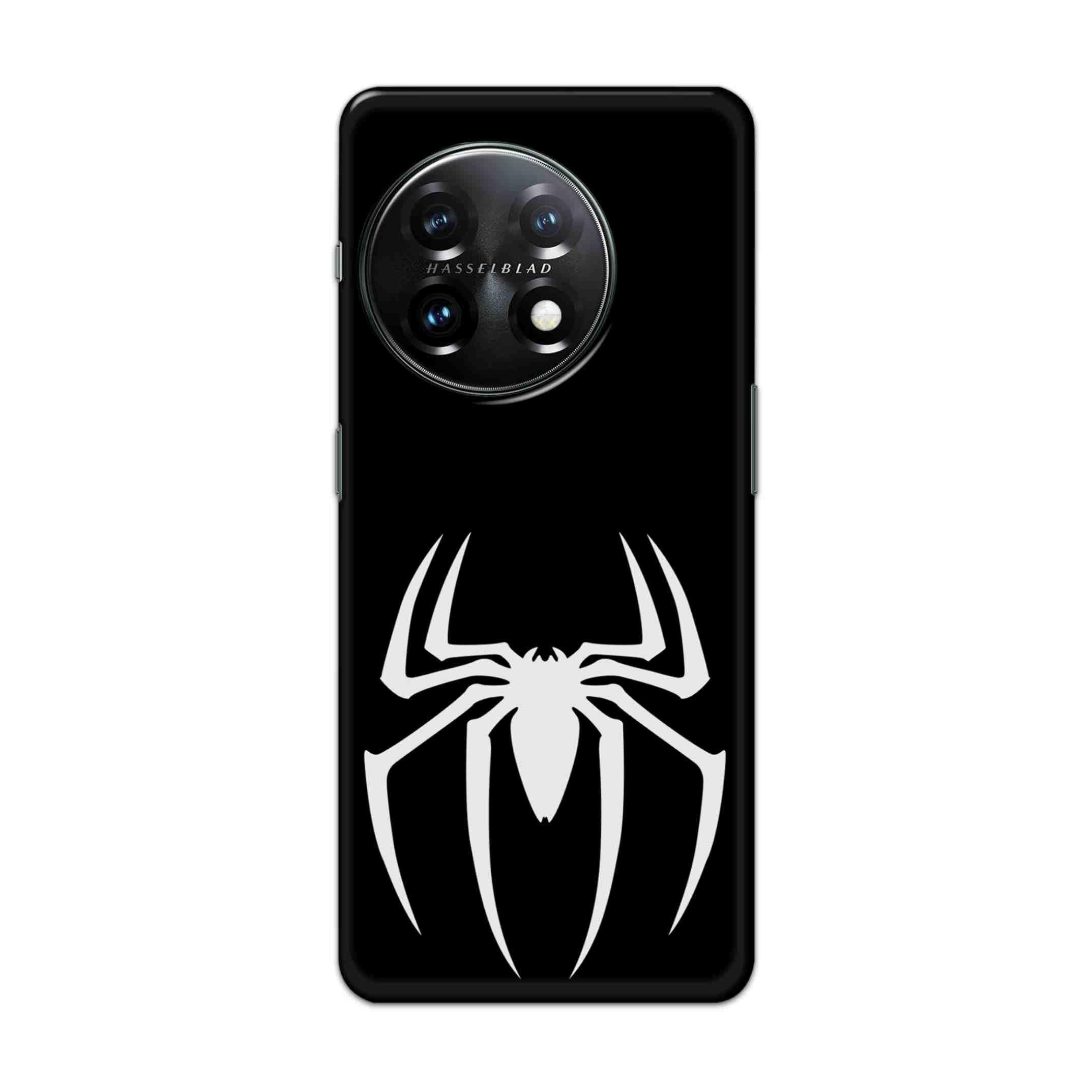 Buy Black Spiderman Logo Hard Back Mobile Phone Case Cover For Oneplus 11 5G Online