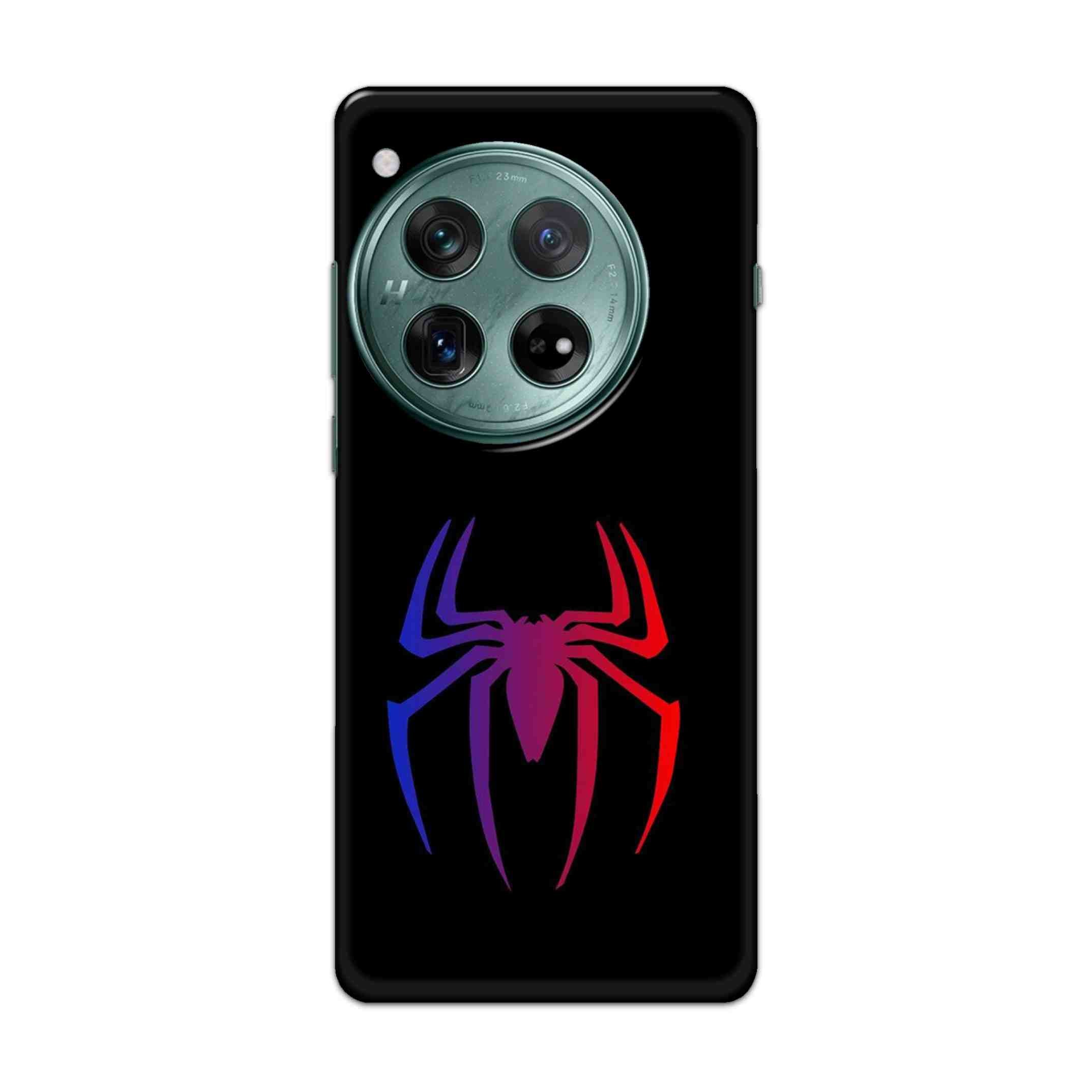 Buy Neon Spiderman Logo Hard Back Mobile Phone Case/Cover For OnePlus 12 Online