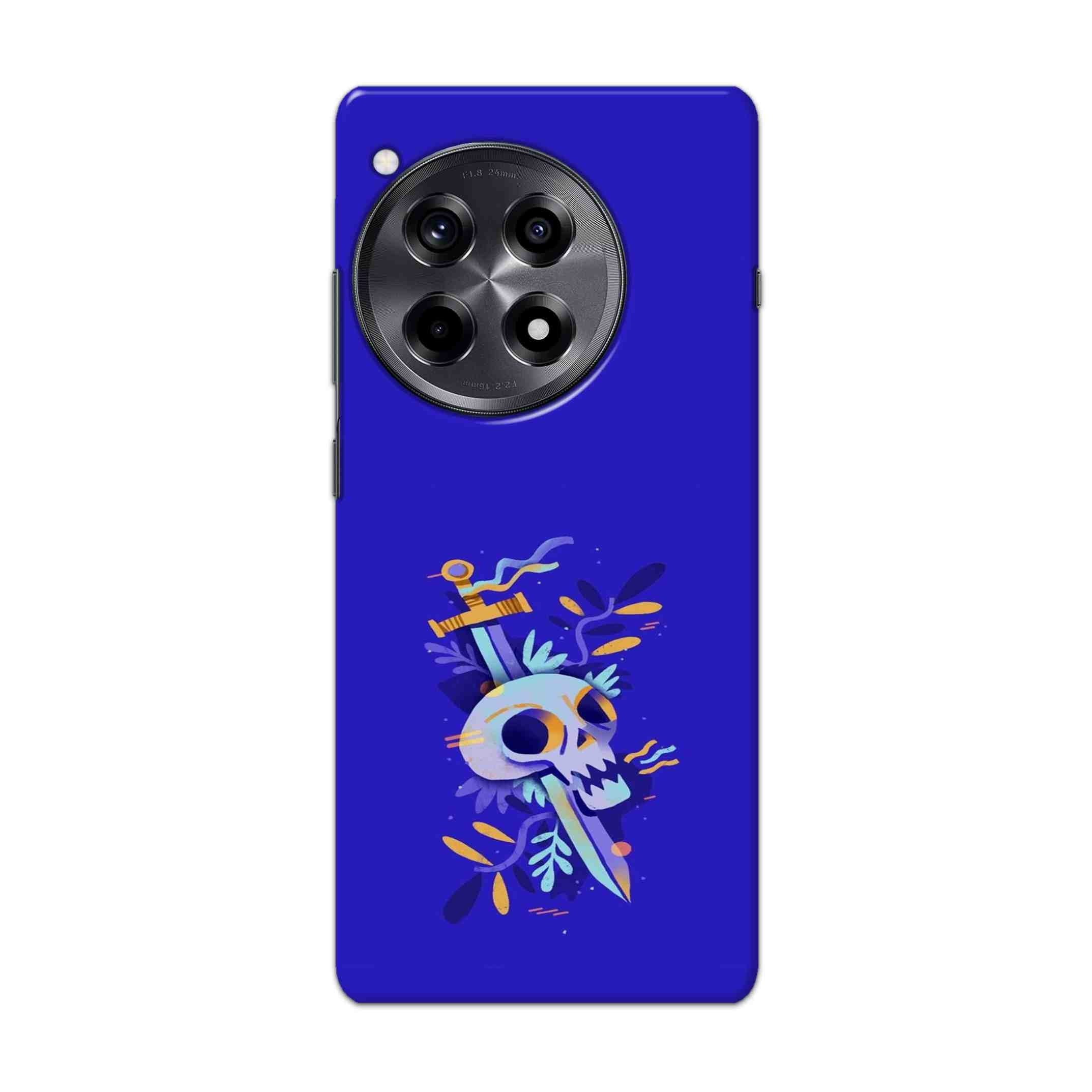 Buy Blue Skull Hard Back Mobile Phone Case/Cover For OnePlus 12R Online