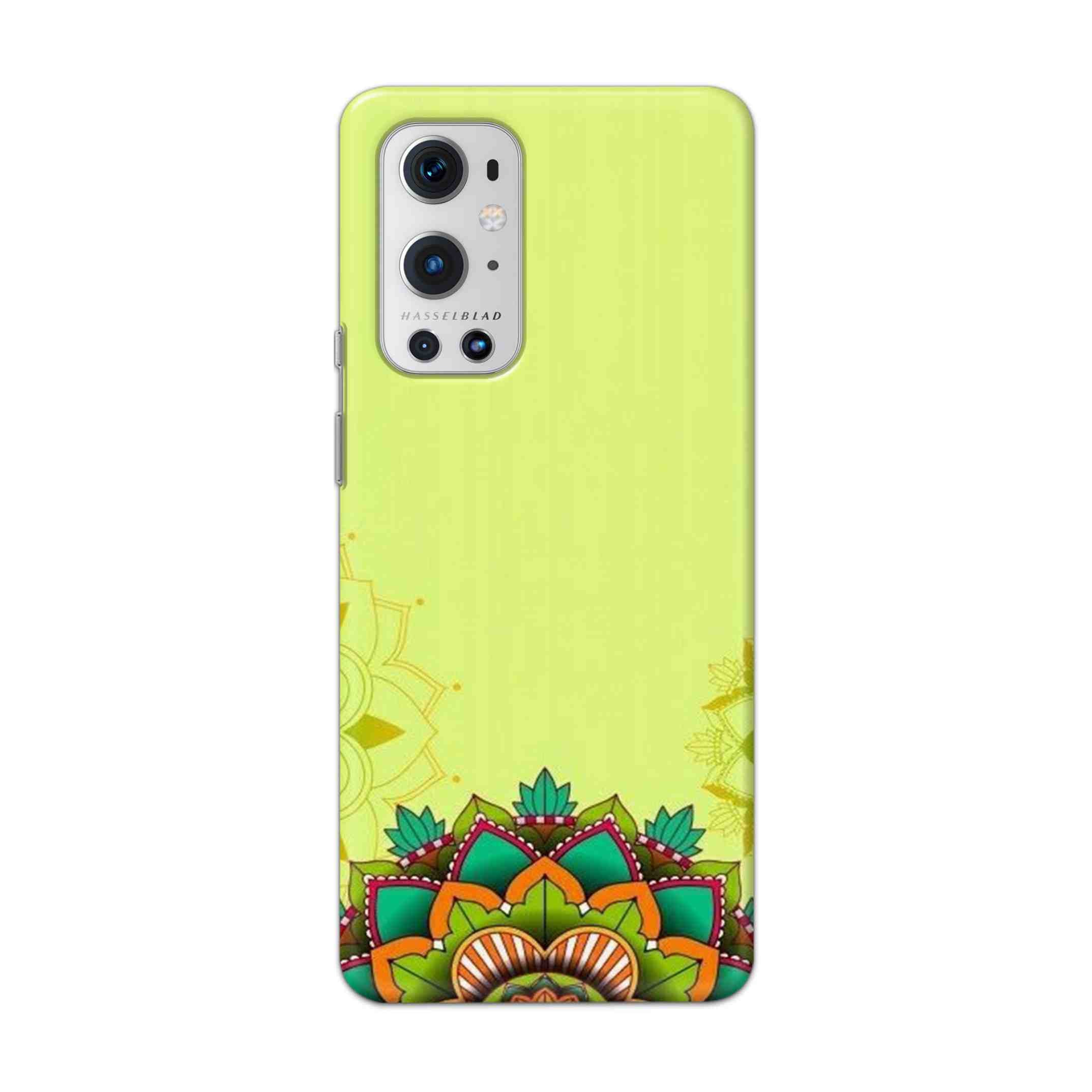 Buy Flower Mandala Hard Back Mobile Phone Case Cover For OnePlus 9 Pro Online