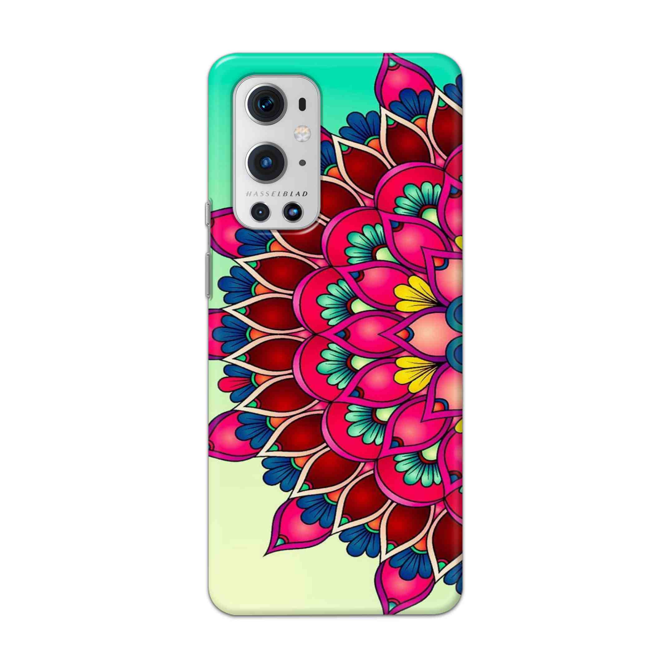 Buy Lotus Mandala Hard Back Mobile Phone Case Cover For OnePlus 9 Pro Online