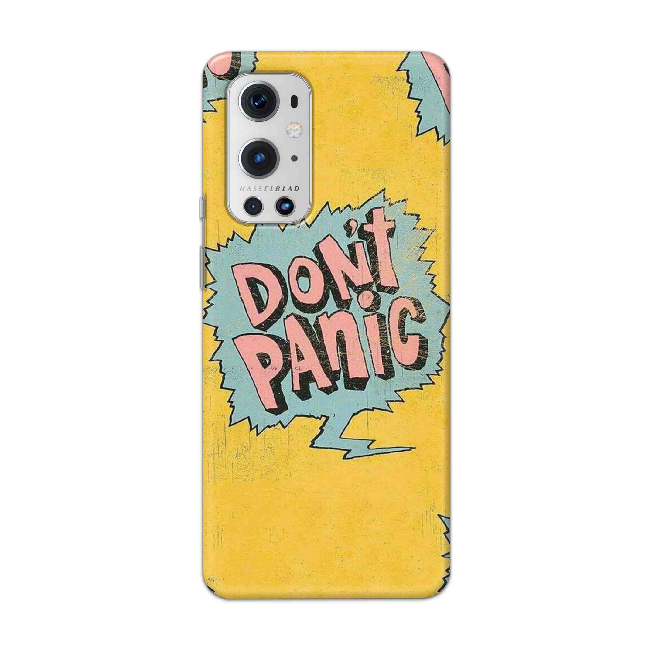 Buy Do Not Panic Hard Back Mobile Phone Case Cover For OnePlus 9 Pro Online