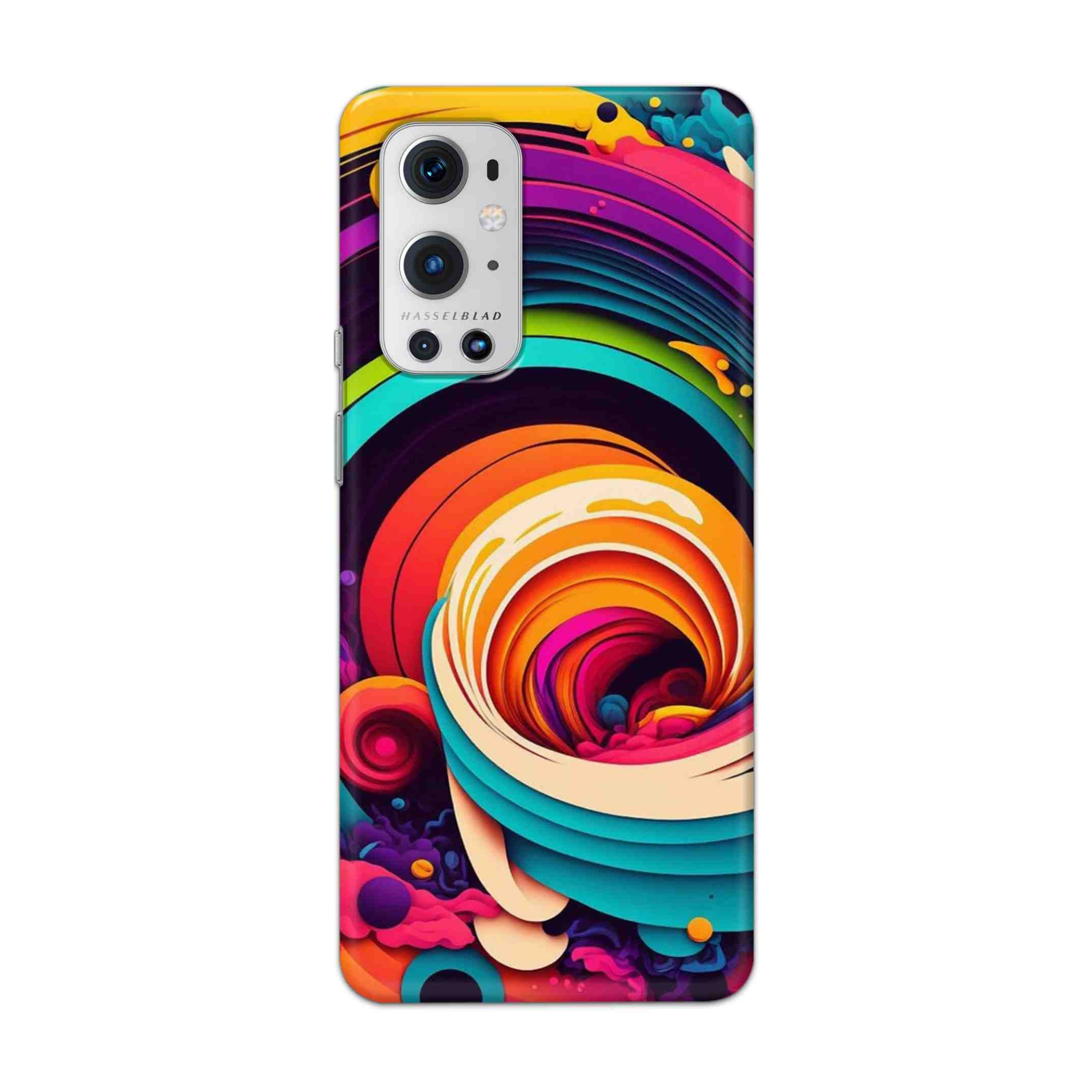 Buy Colour Circle Hard Back Mobile Phone Case Cover For OnePlus 9 Pro Online