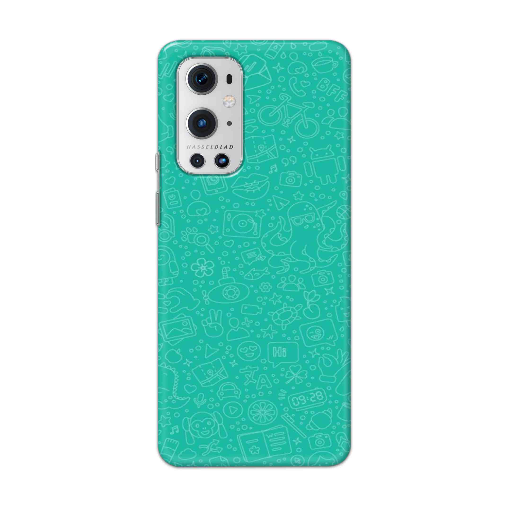 Buy Whatsapp Hard Back Mobile Phone Case Cover For OnePlus 9 Pro Online