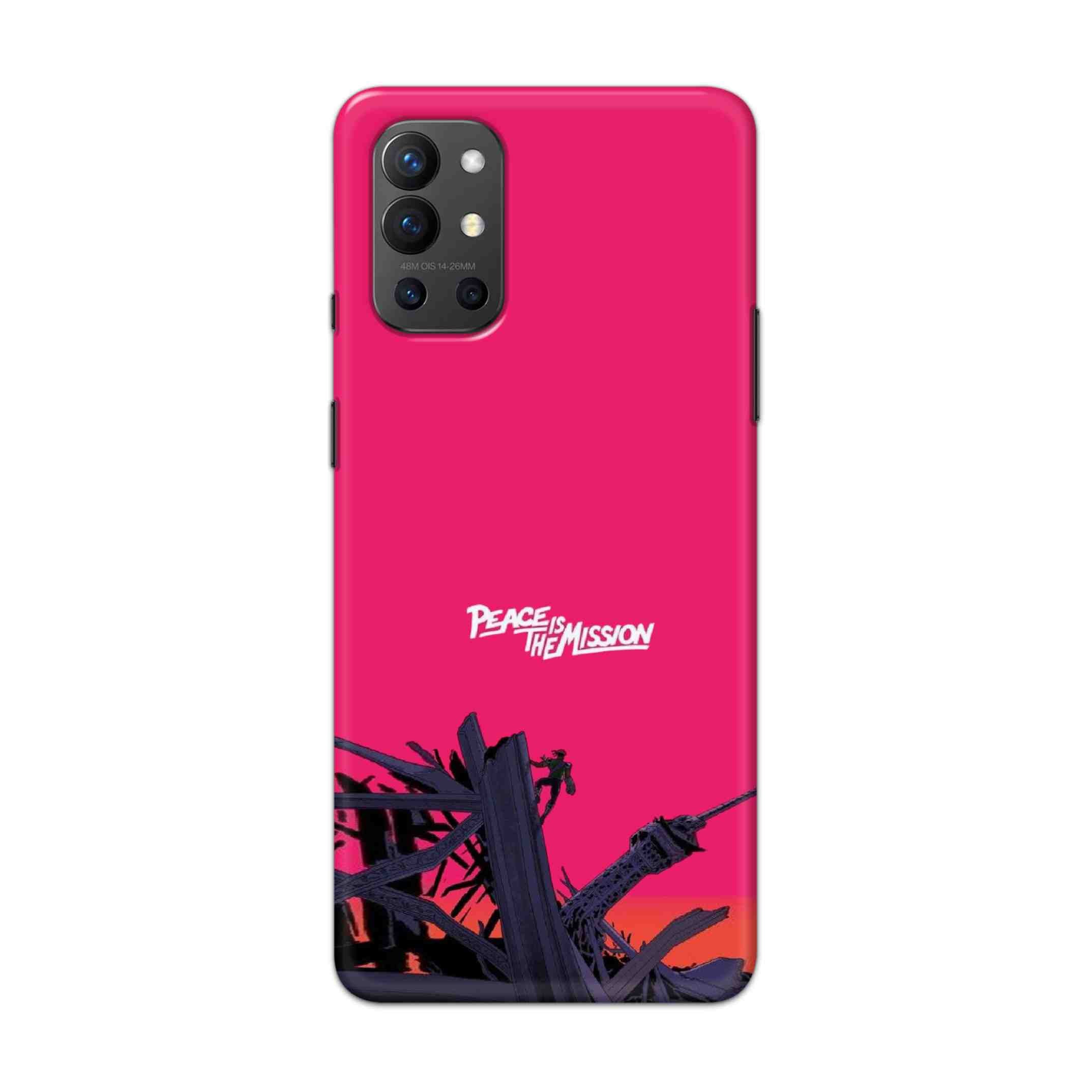 Buy Peace Is The Mission Hard Back Mobile Phone Case Cover For OnePlus 9R / 8T Online