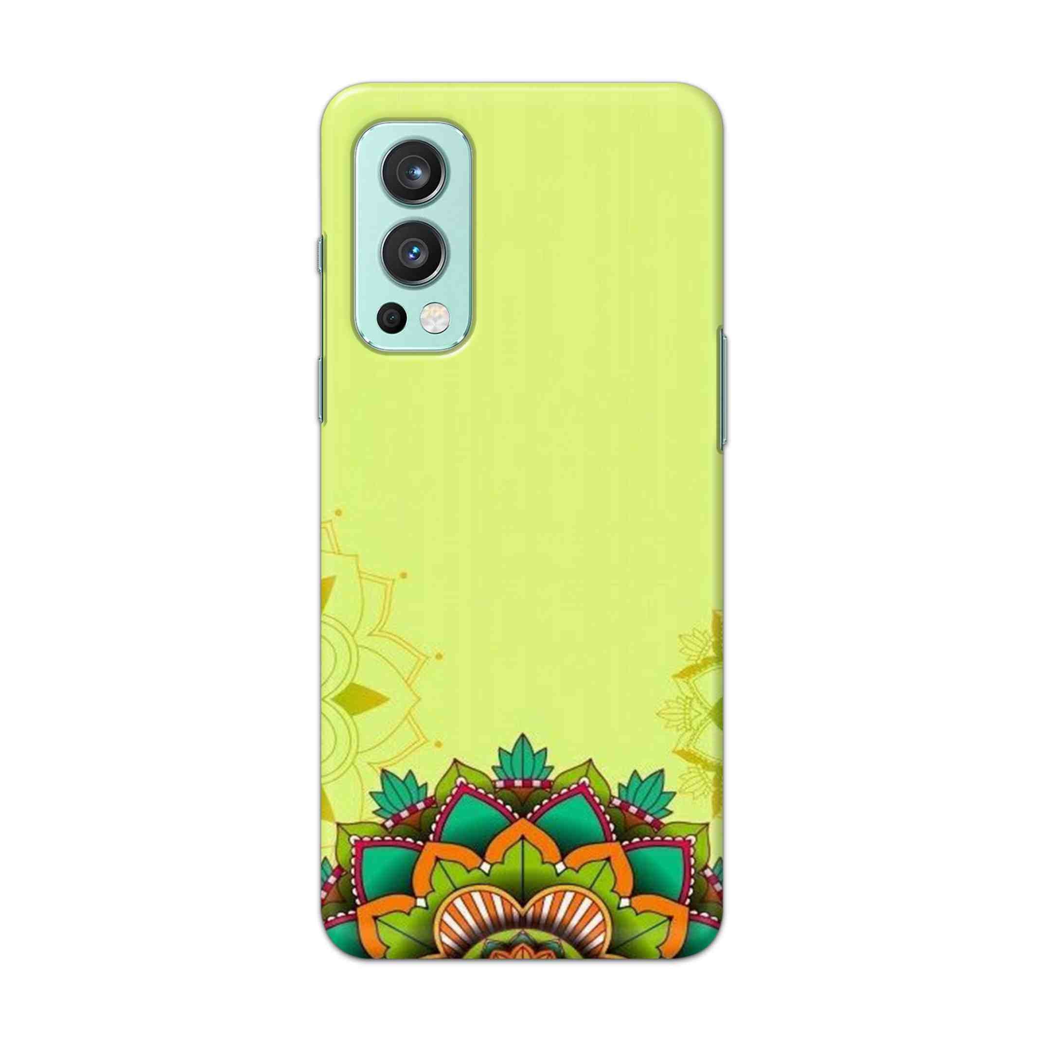 Buy Flower Mandala Hard Back Mobile Phone Case Cover For OnePlus Nord 2 5G Online
