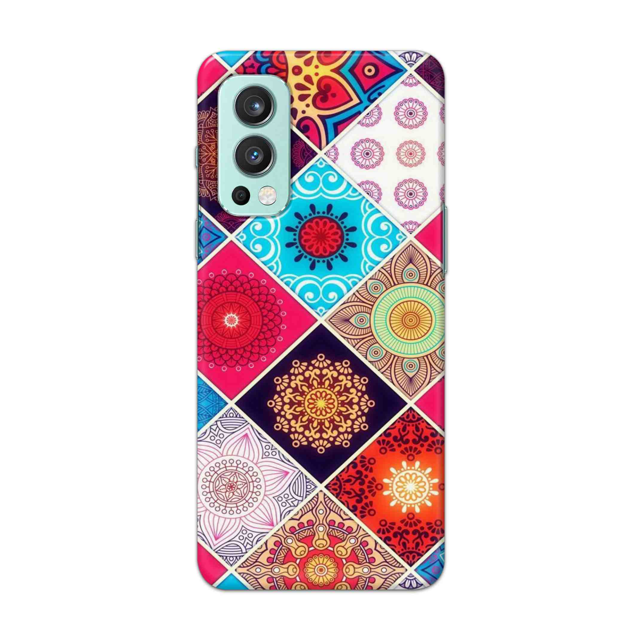 Buy Rainbow Mandala Hard Back Mobile Phone Case Cover For OnePlus Nord 2 5G Online