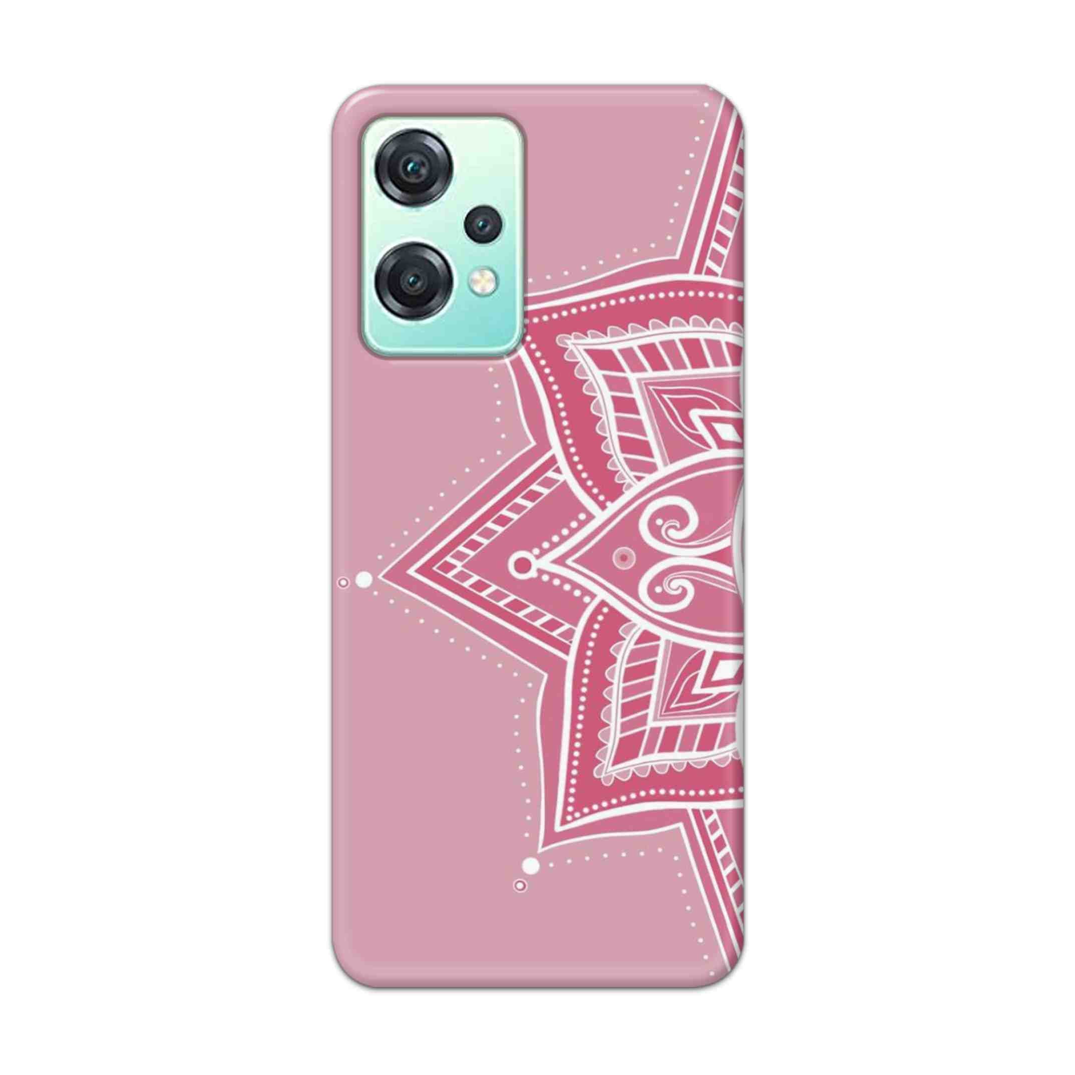 Buy Pink Rangoli Hard Back Mobile Phone Case Cover For OnePlus Nord CE 2 Lite 5G Online