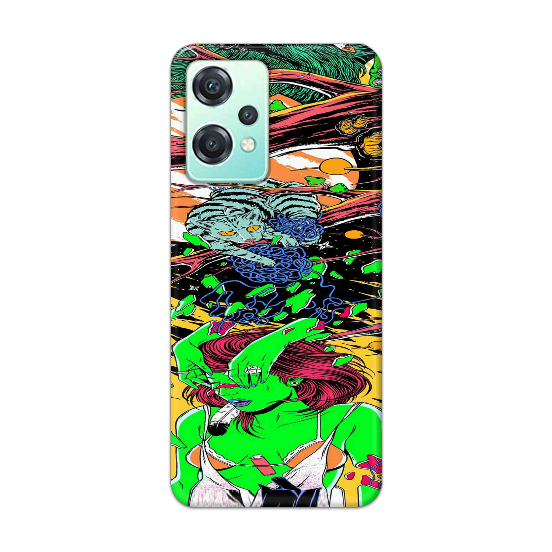 Buy Green Girl Art Hard Back Mobile Phone Case Cover For OnePlus Nord CE 2 Lite 5G Online