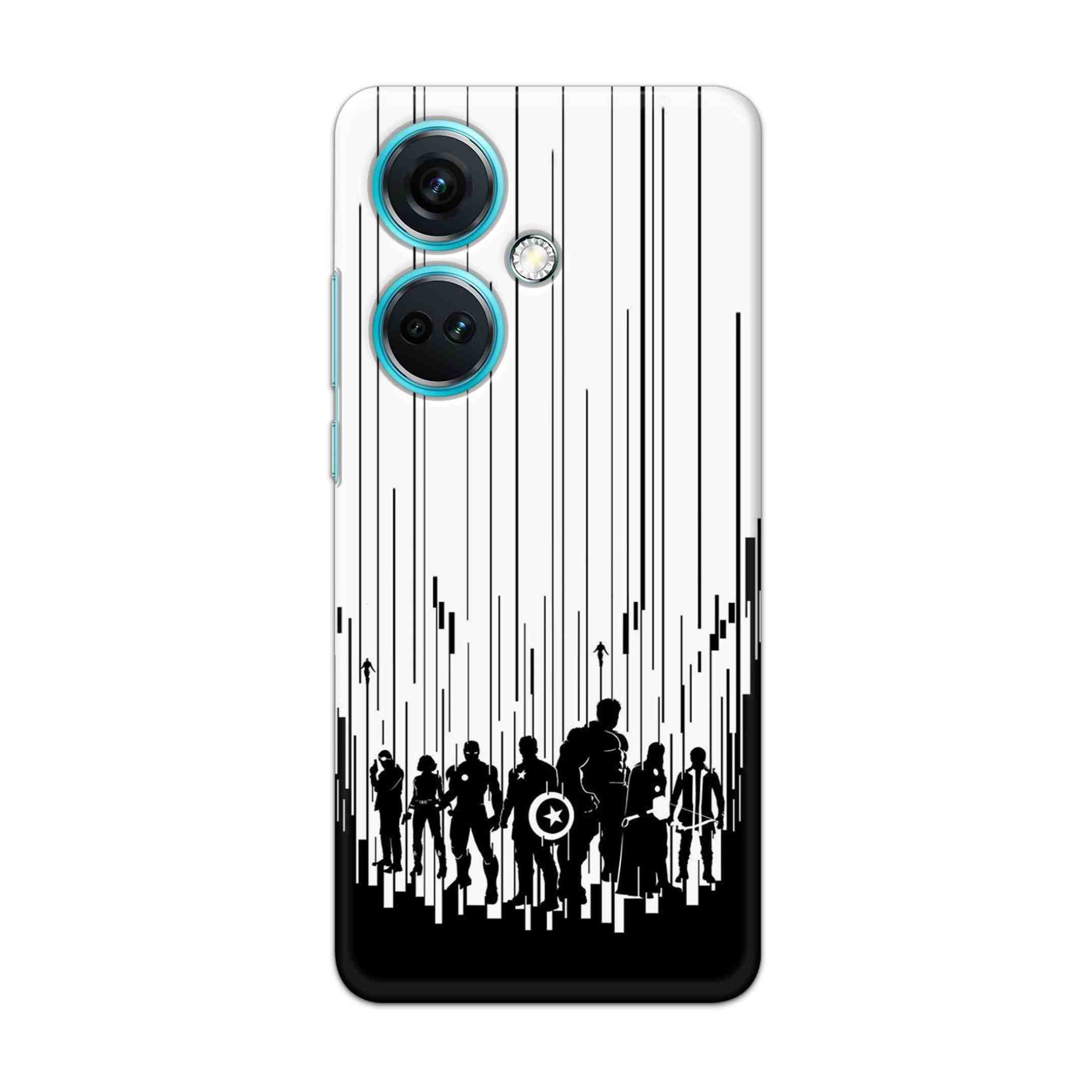 Buy Black And White Avanegers Hard Back Mobile Phone Case/Cover For OnePlus Nord CE 3 5G Online