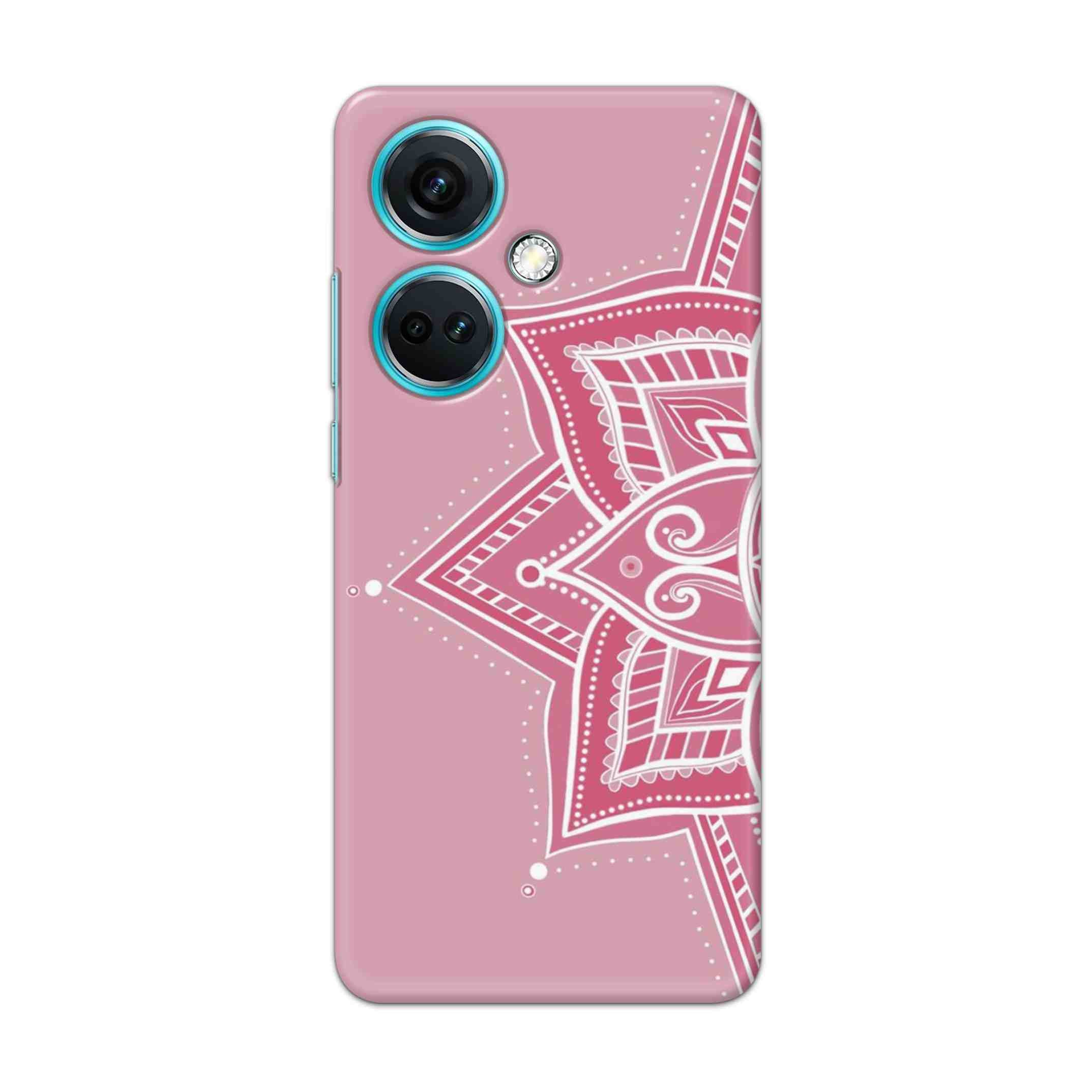 Buy Pink Rangoli Hard Back Mobile Phone Case/Cover For OnePlus Nord CE 3 5G Online