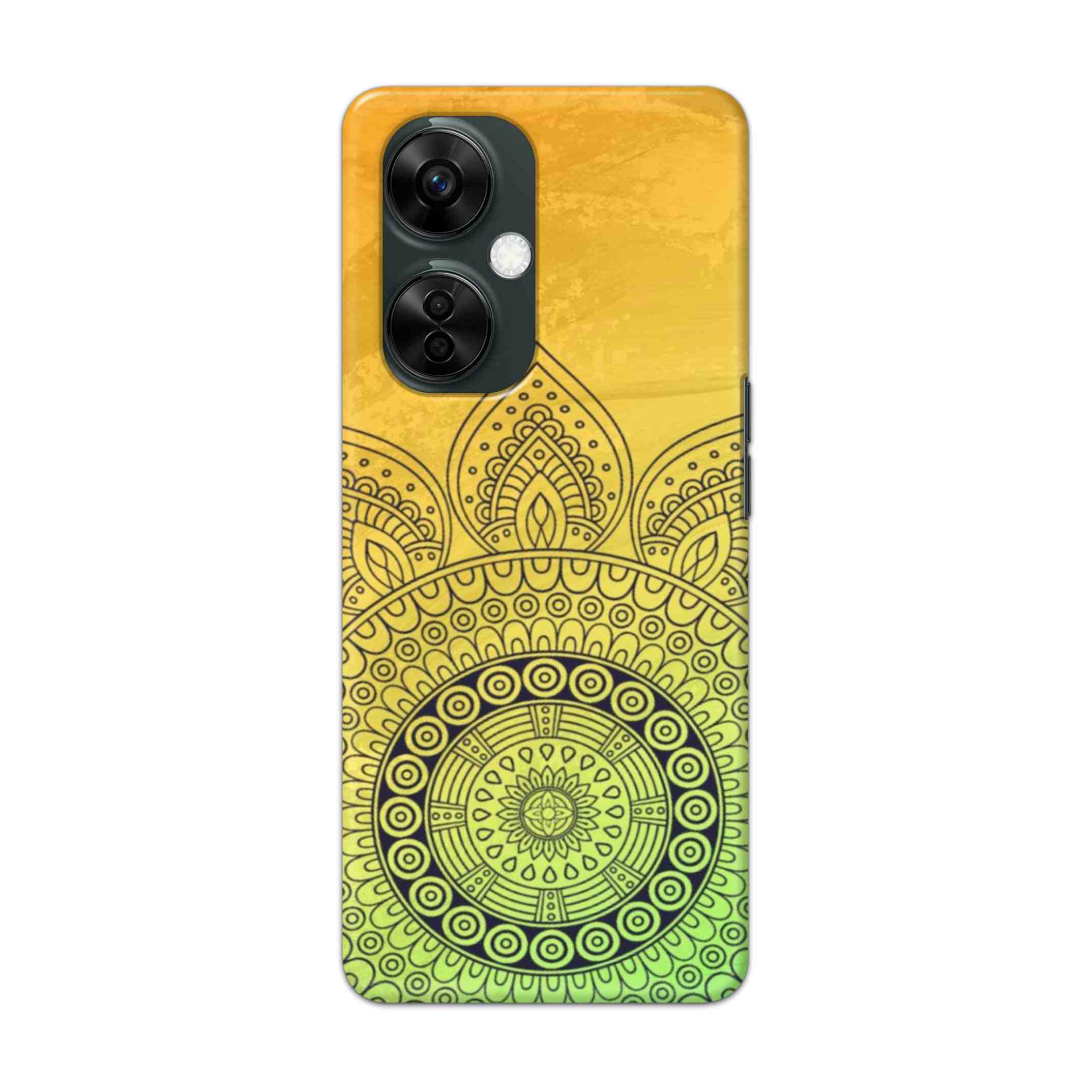 Buy Yellow Rangoli Hard Back Mobile Phone Case Cover For Oneplus Nord CE 3 Lite Online