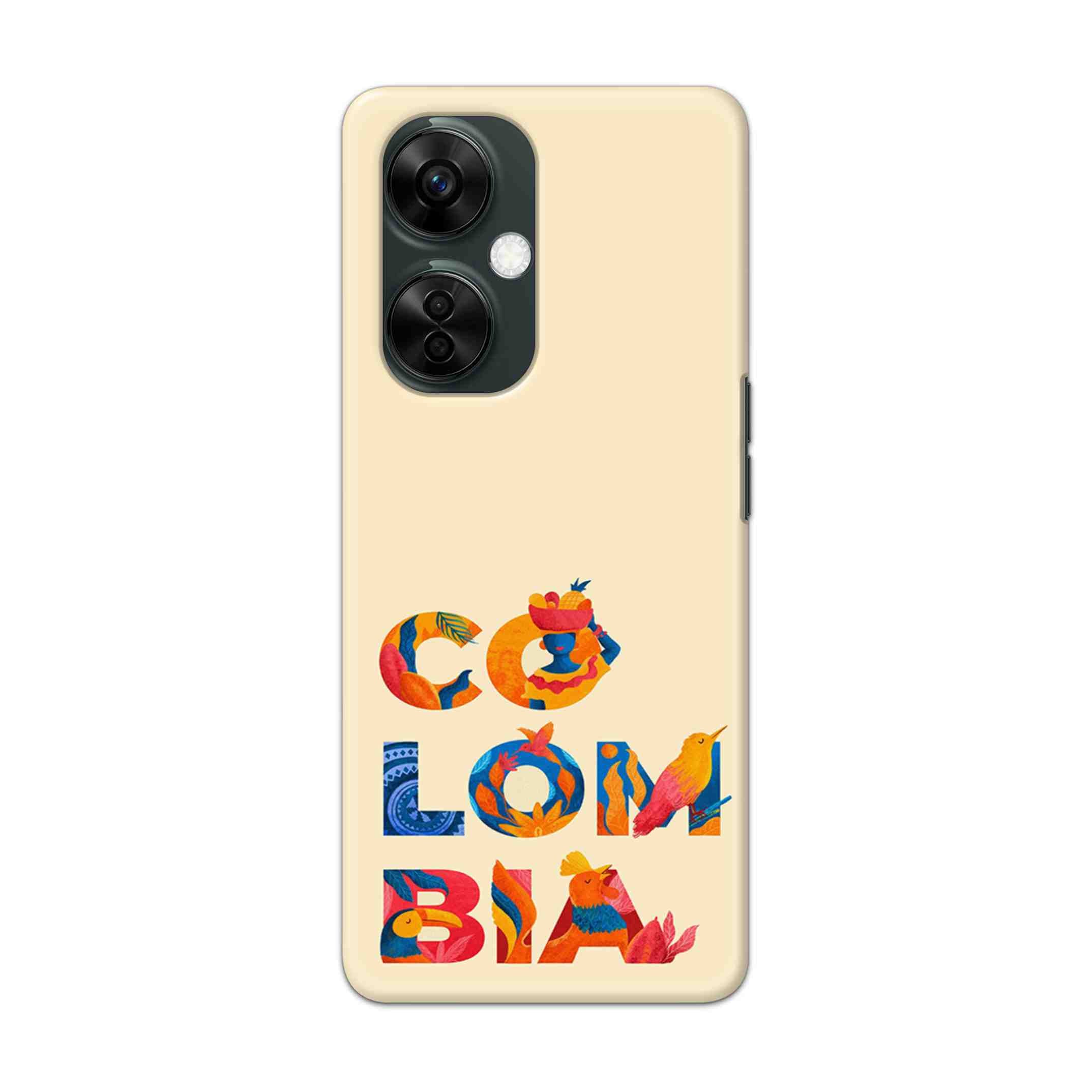 Buy Colombia Hard Back Mobile Phone Case Cover For Oneplus Nord CE 3 Lite Online