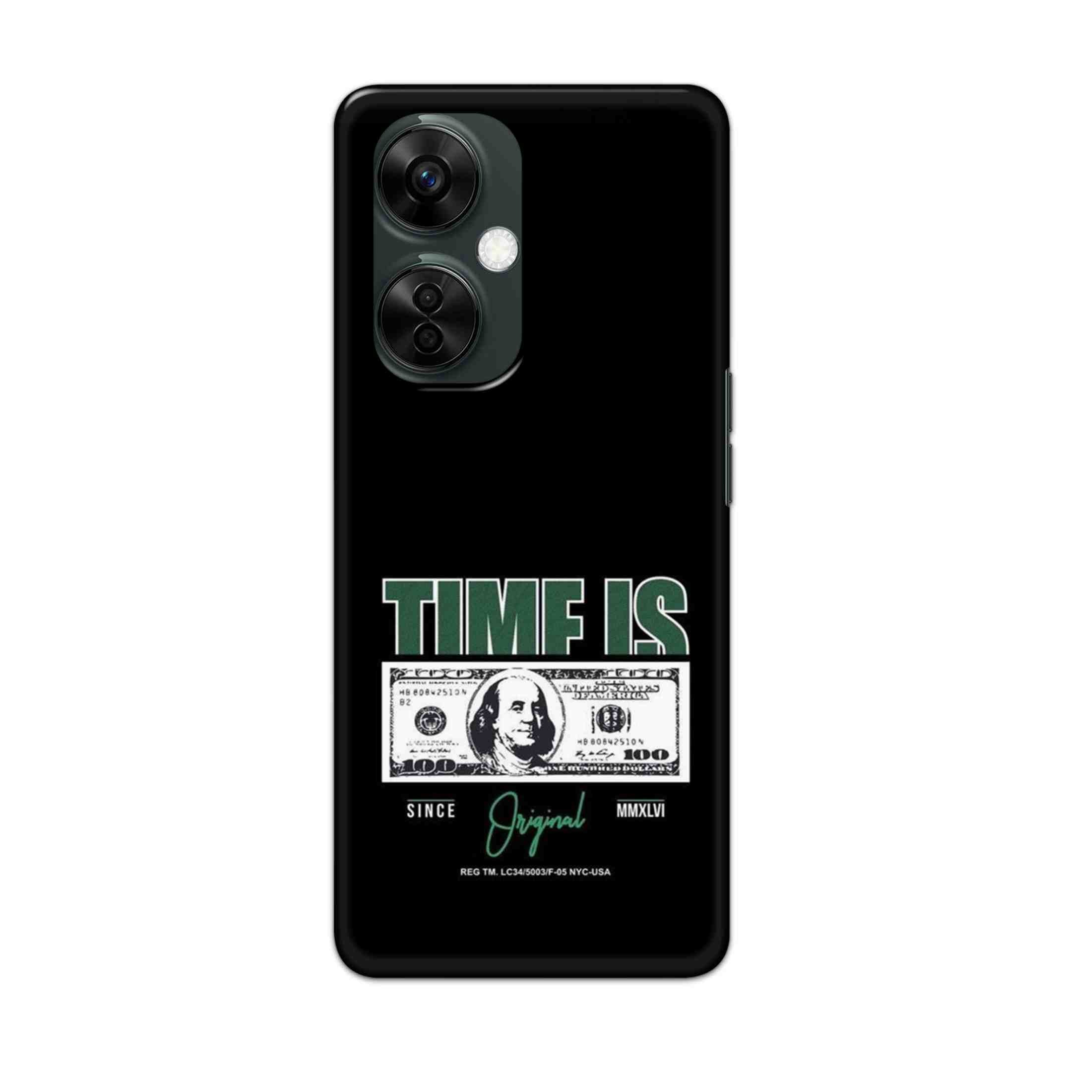 Buy Time Is Money Hard Back Mobile Phone Case Cover For Oneplus Nord CE 3 Lite Online