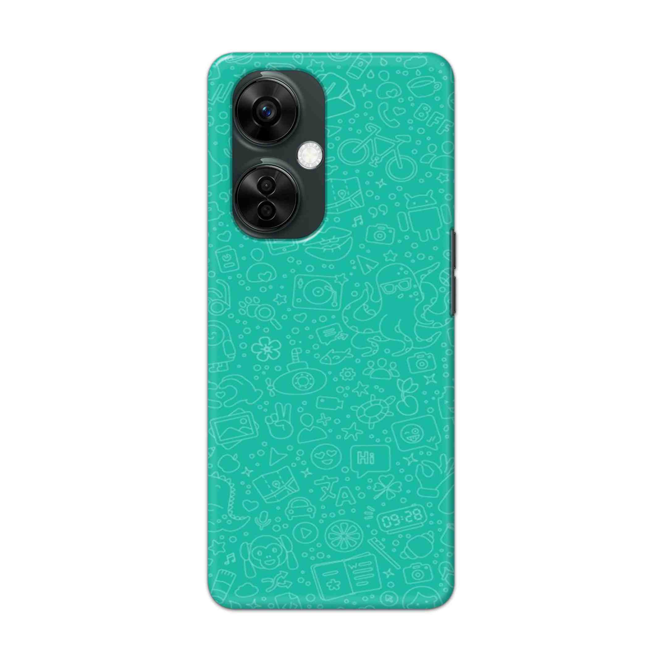 Buy Whatsapp Hard Back Mobile Phone Case Cover For Oneplus Nord CE 3 Lite Online