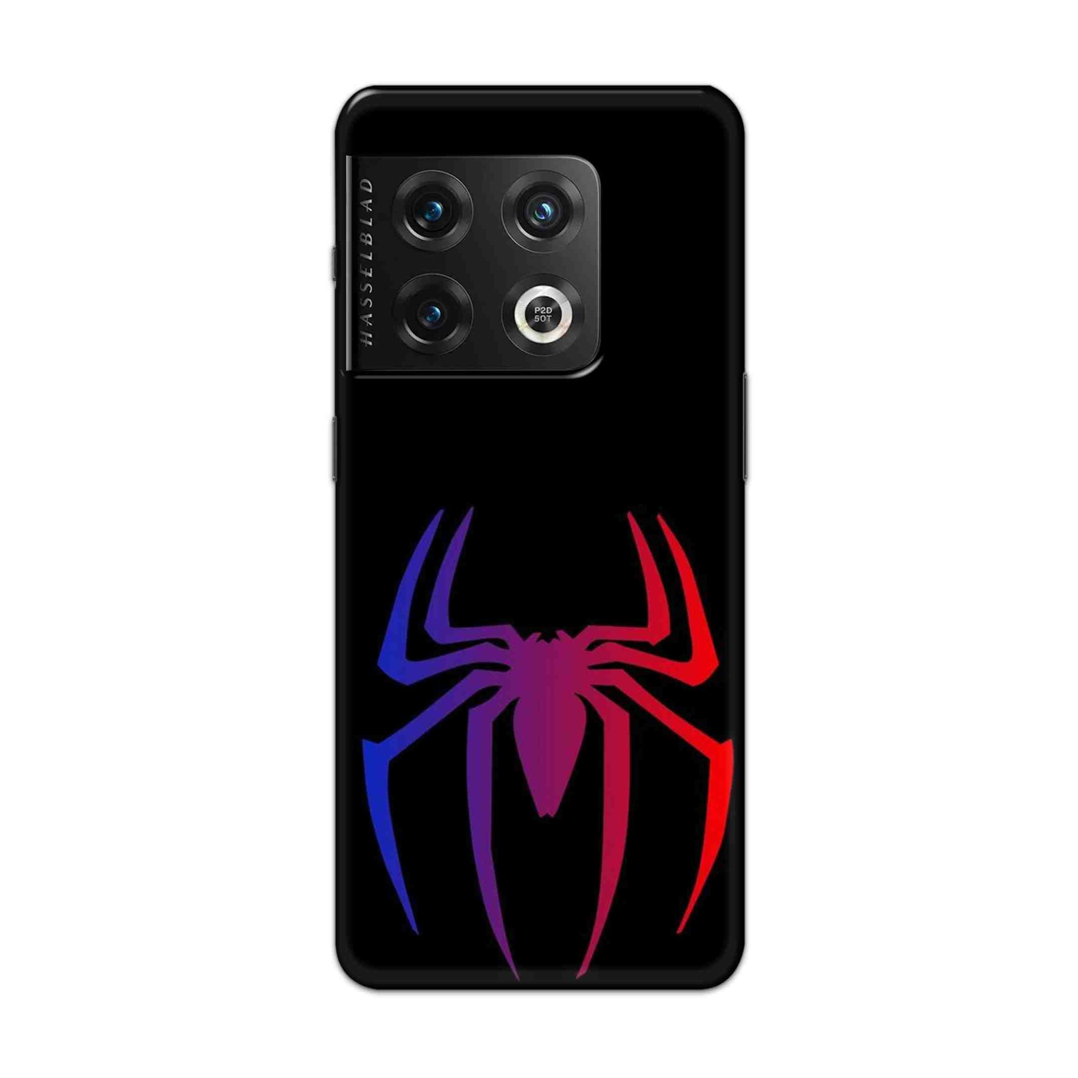 Buy Neon Spiderman Logo Hard Back Mobile Phone Case Cover For Oneplus 10 Pro Online